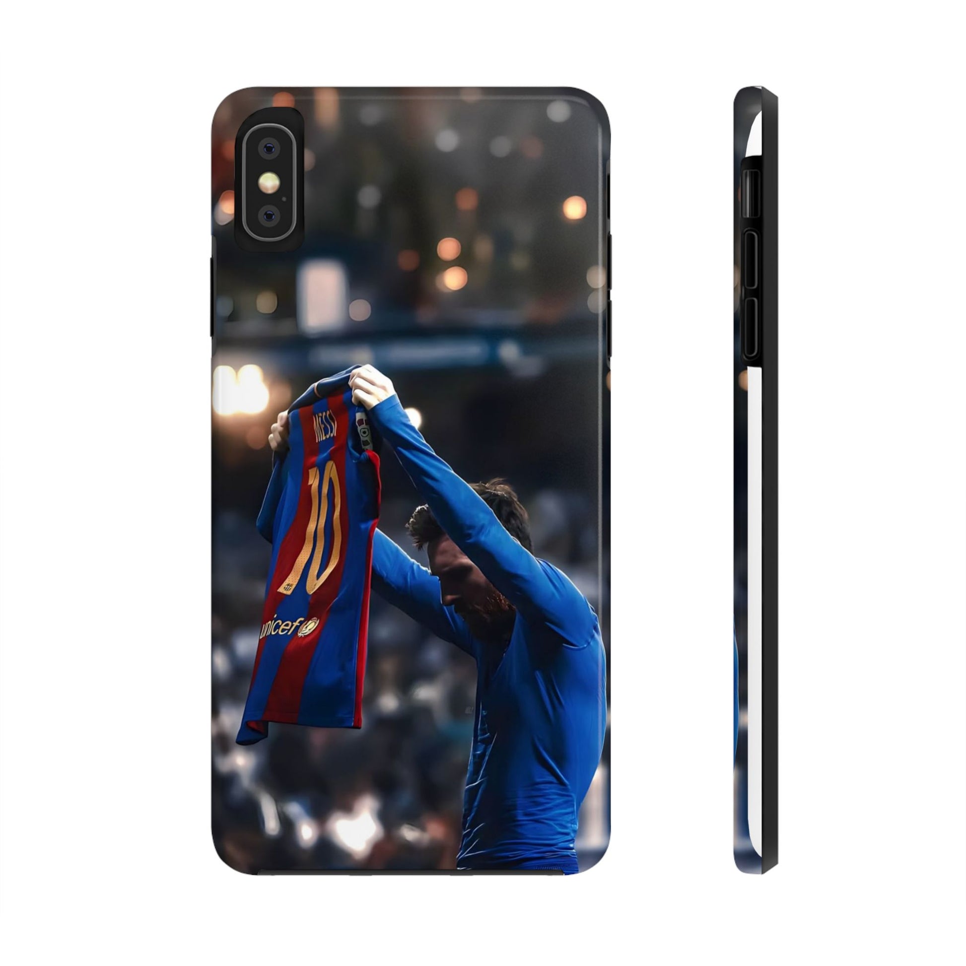 Soccer Champ Messi Tough Phone Cases for Iphones & Samsung Phones Durable