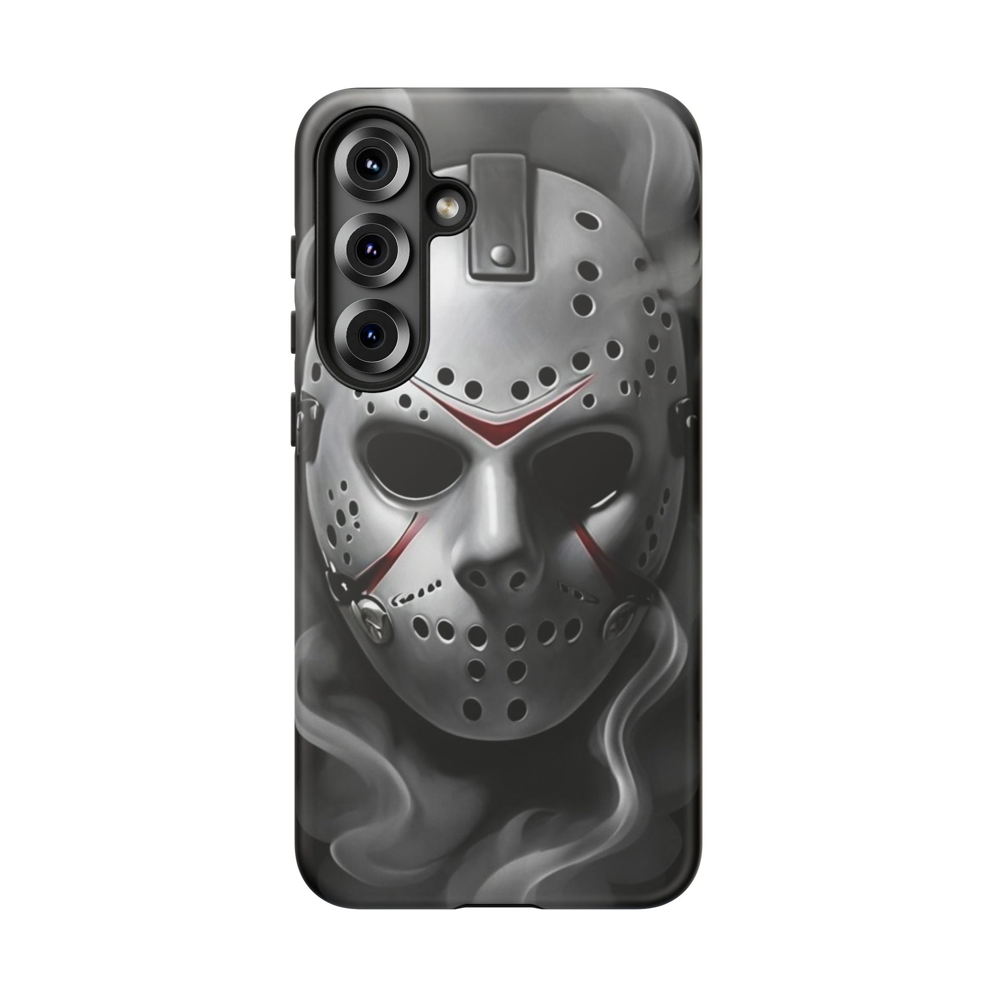 Friday the 13th Jason's Mask Tough Cases for iPhones, Samsung, and Pixel