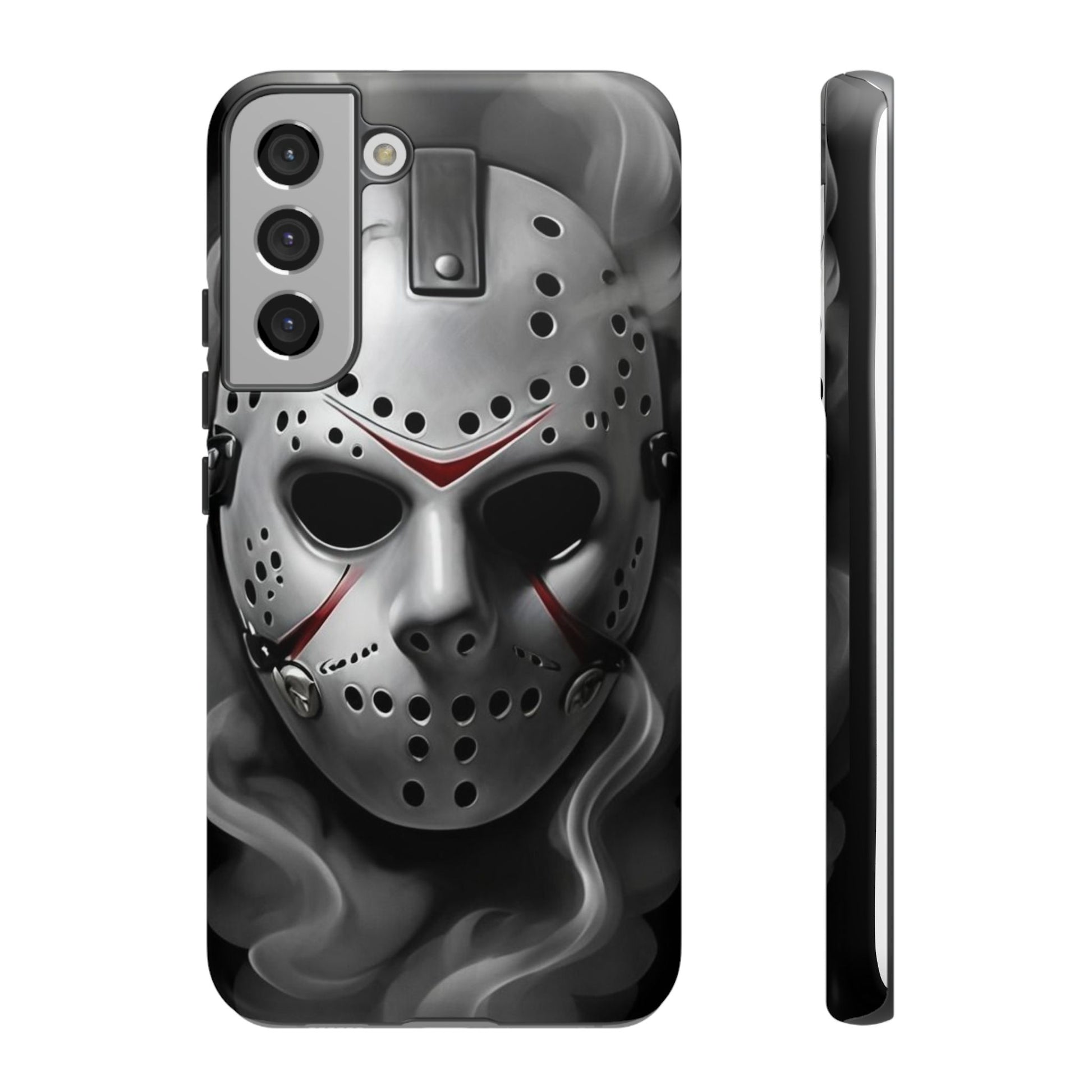 Friday the 13th Jason's Mask Tough Cases for iPhones, Samsung, and Pixel