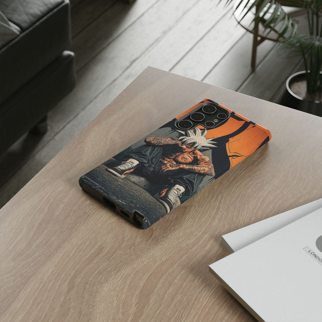 Anime DBZ Thug Tough Cases for iPhones, Samsung, and Pixel