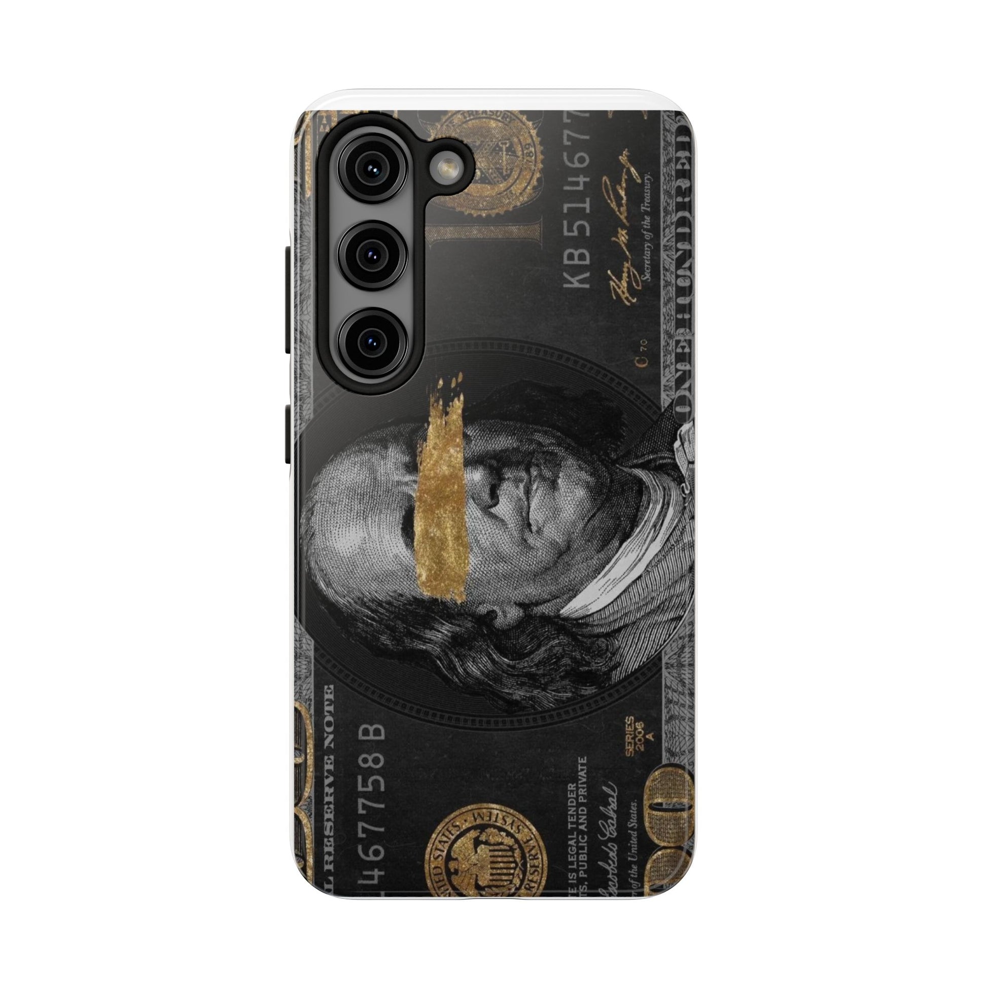 Hundred Dollar Bill Phone Cases for Iphones & Samsung Durable