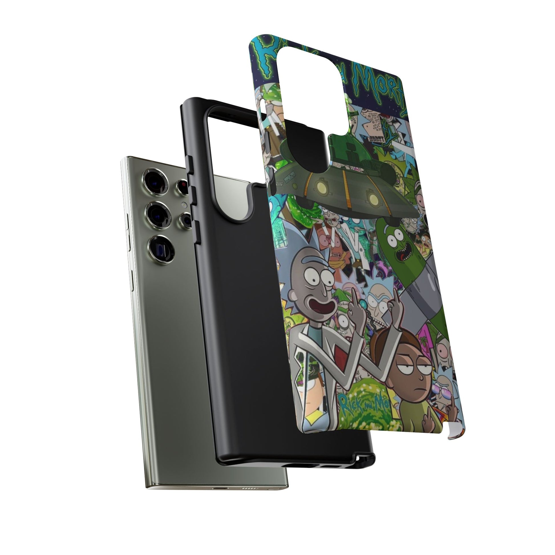 Rick and Morty Phone Case, Tough Cases for iPhones, Samsung, and Pixel