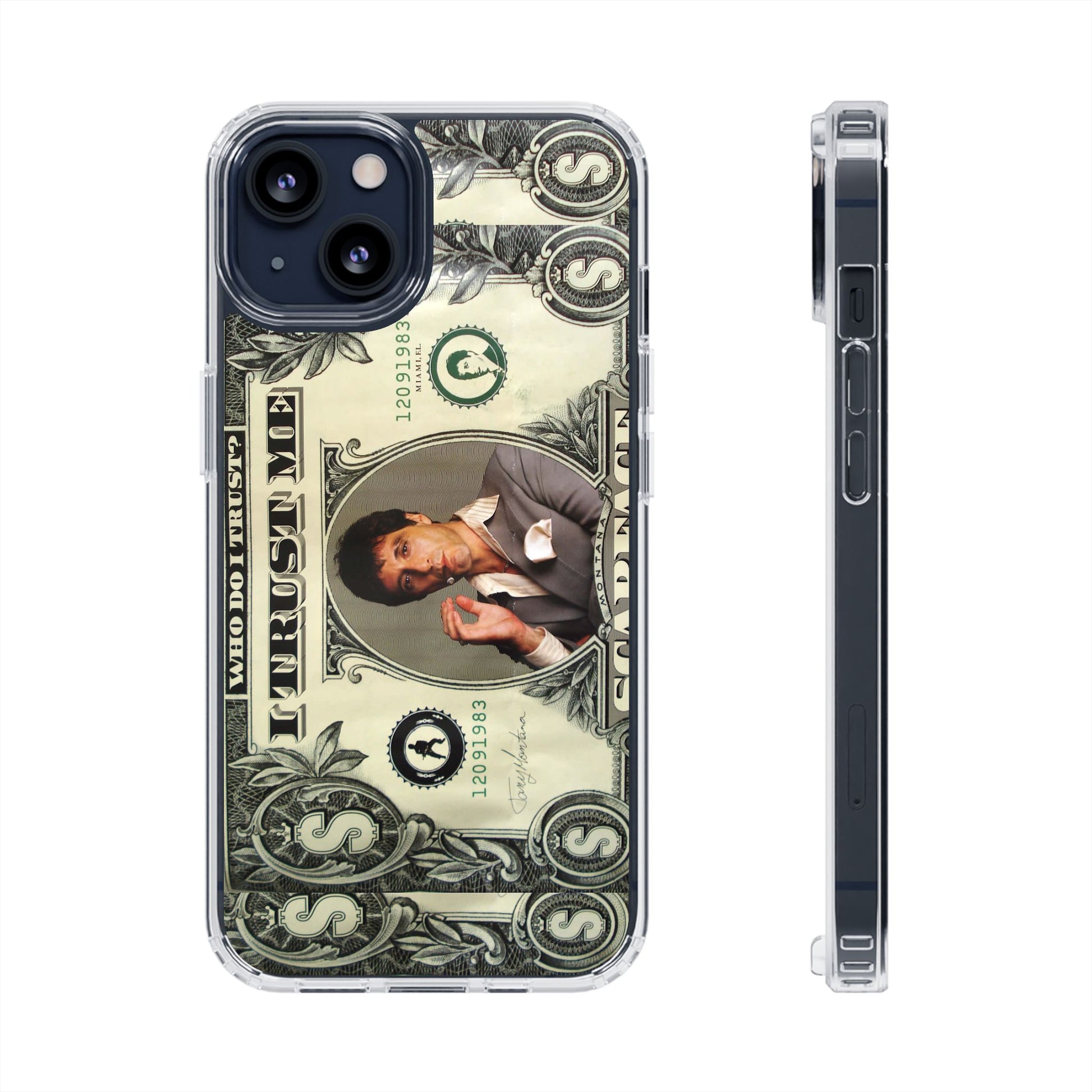 Scarface I Trust Me Money Movie inspired Protective Iphone and Samsung case