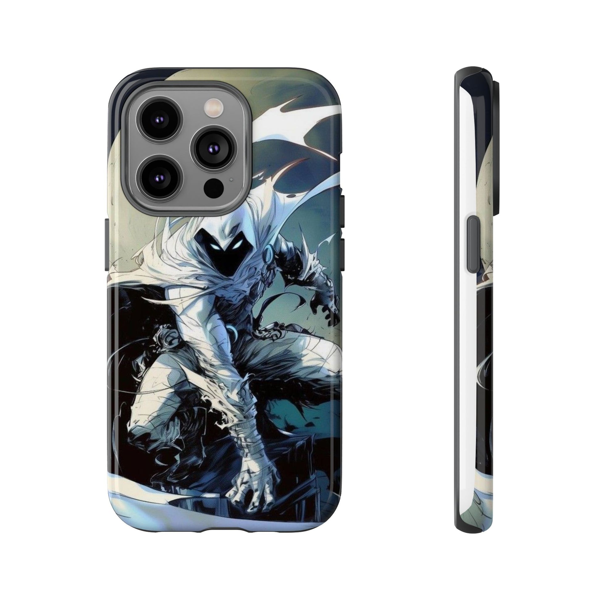 Moon Knight Tough Cases for iPhones, Samsung, and Pixel