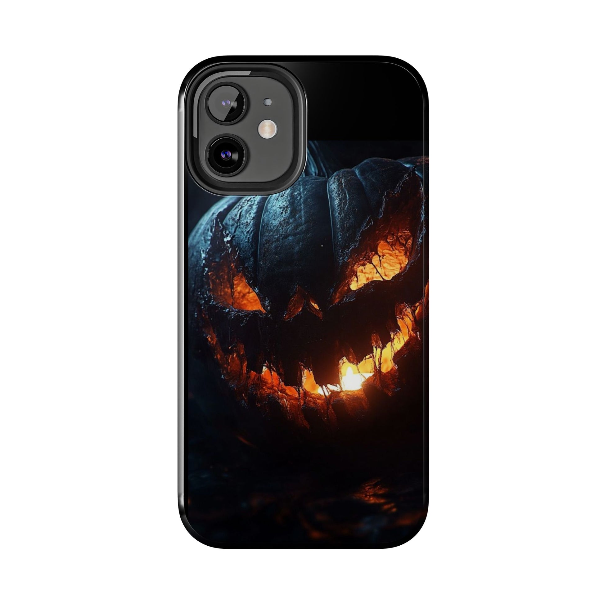 Scary Pumpkin Halloween Theme Phone Cases for iPhones & Samsung Phones