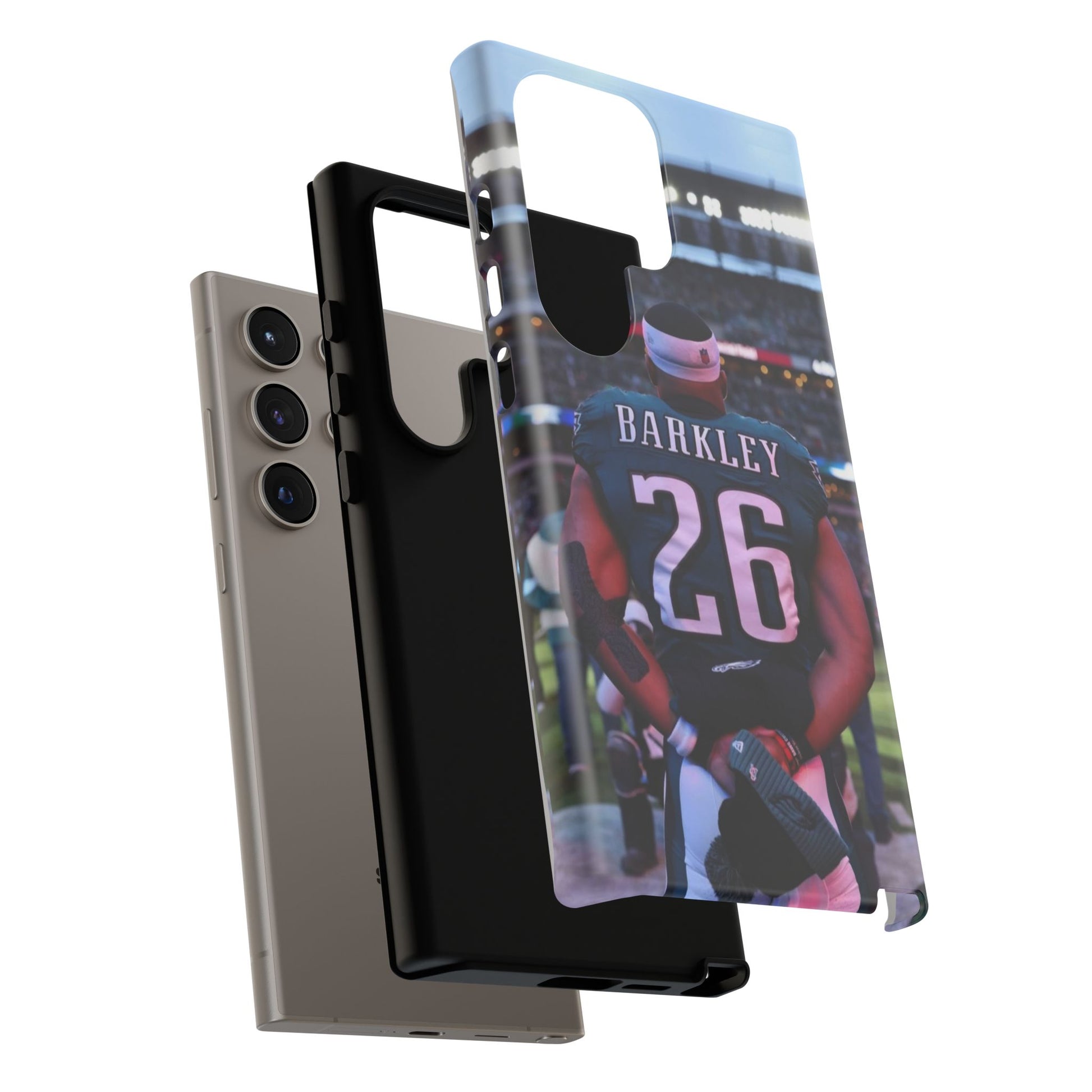 Eagles Football Saquon Barkley Tough Cases for iPhones, Samsung, and Pixel