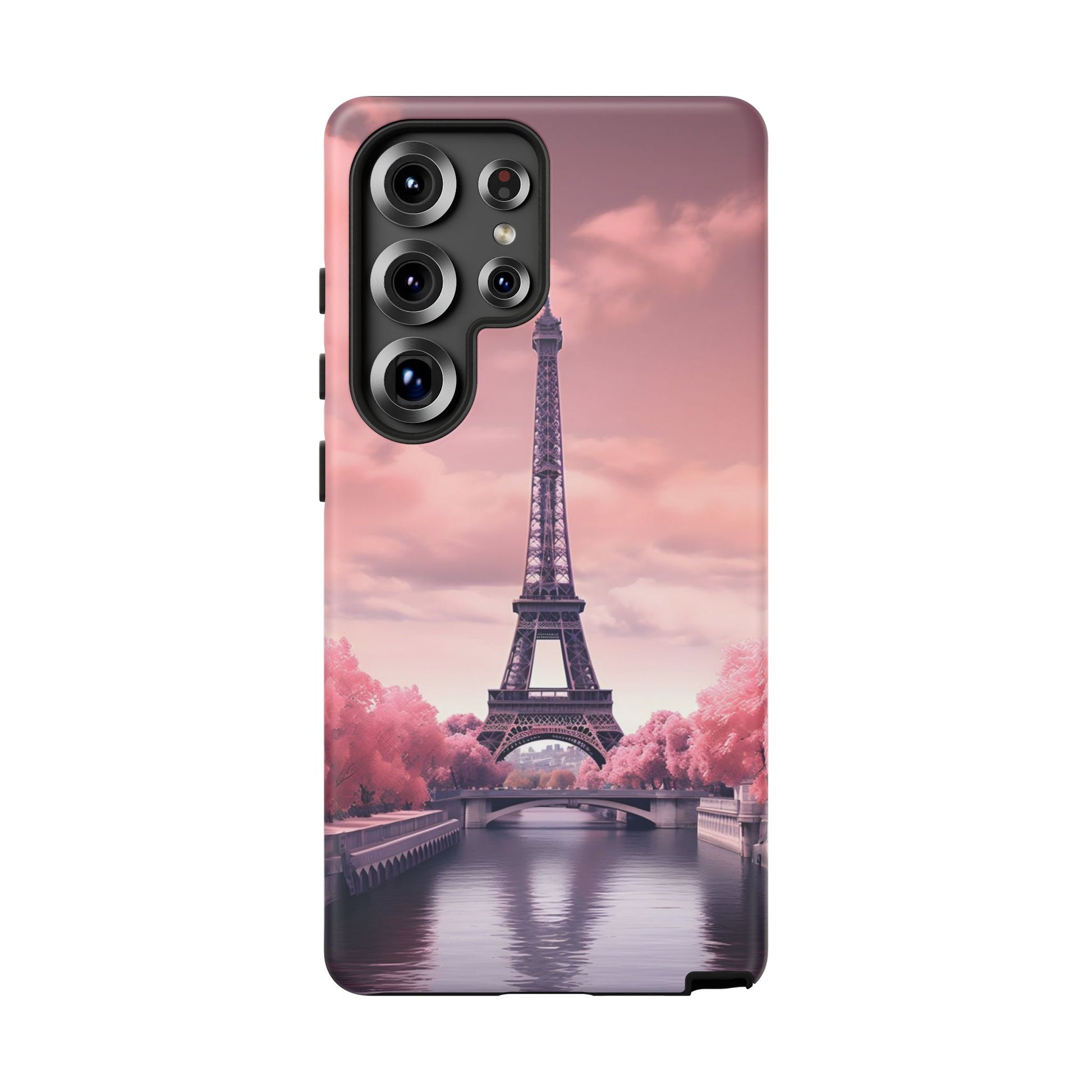 Eiffel Tower Paris Tough Cases for iPhones, Samsung, and Pixel