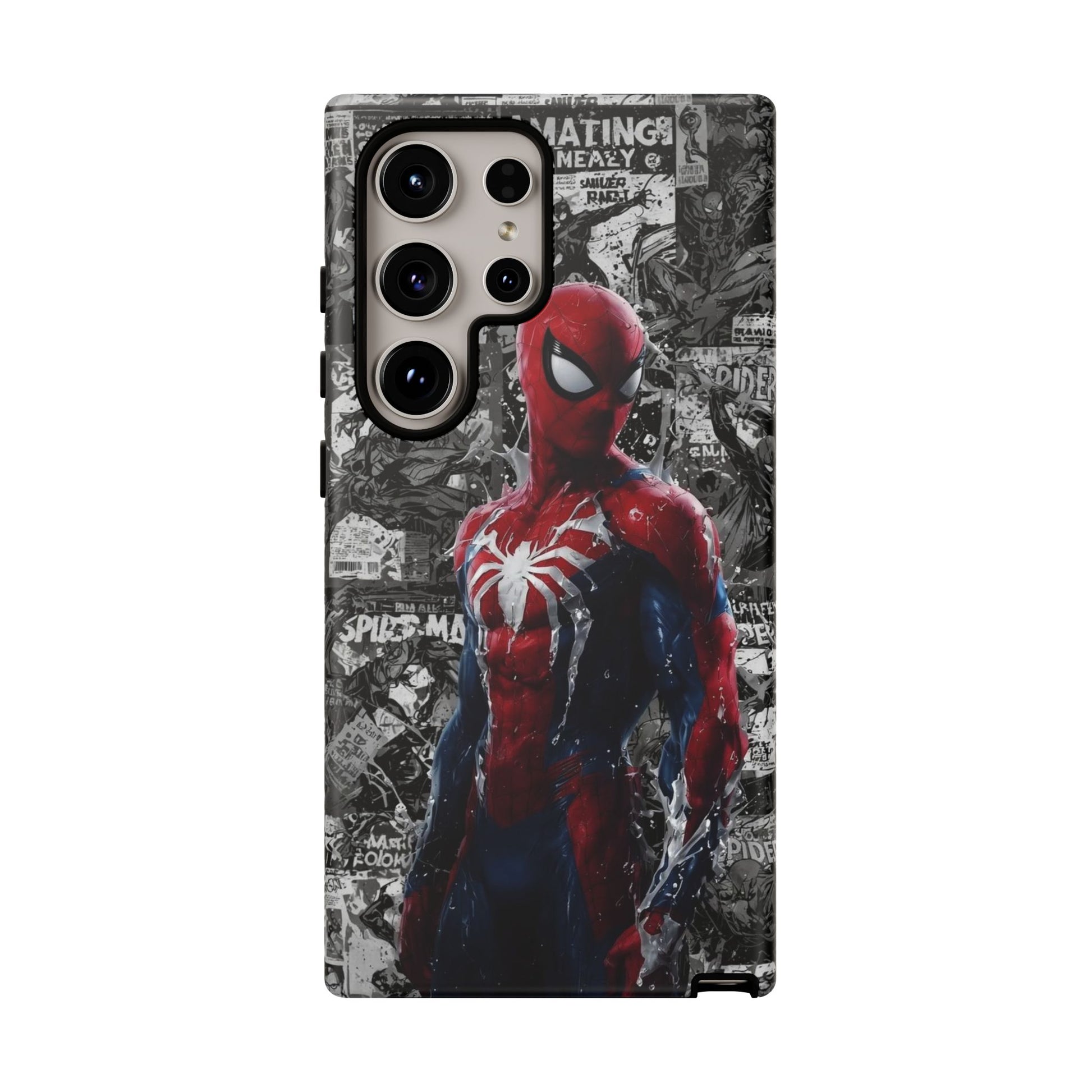 Spiderman Phone Case, Tough Cases for iPhones, Samsung, and Pixel