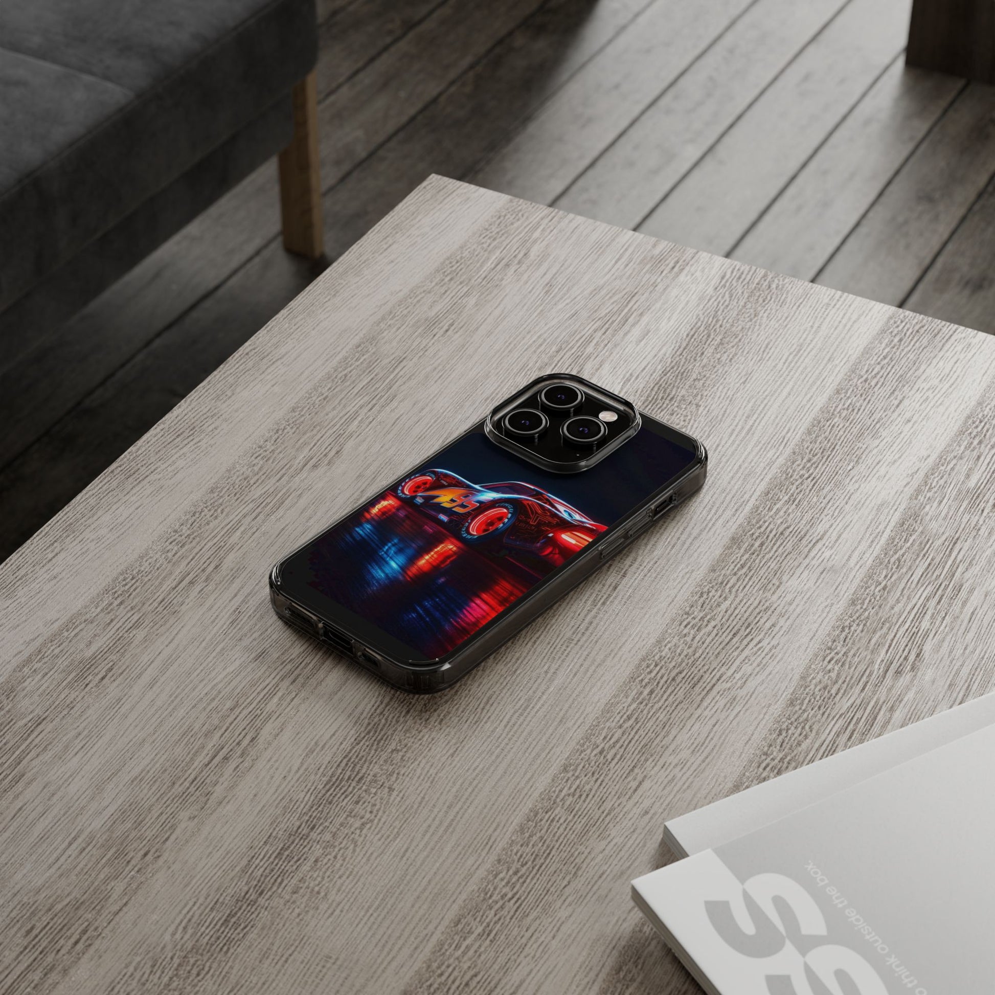 Lightning McQueen Themed Sports car Iphone, Samsung case