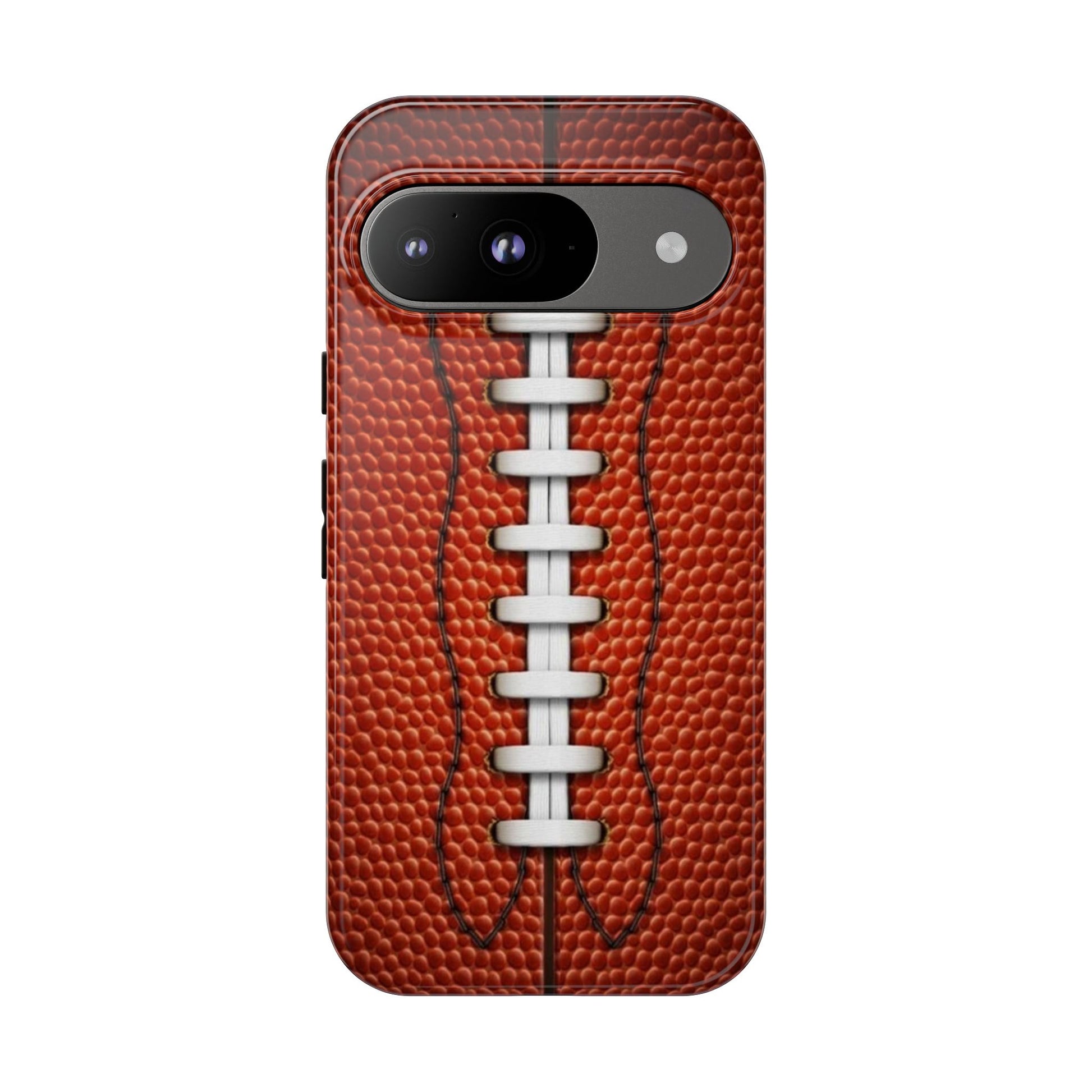 Football Pigskin Print Tough Cases for iPhones, Samsung, and Pixel