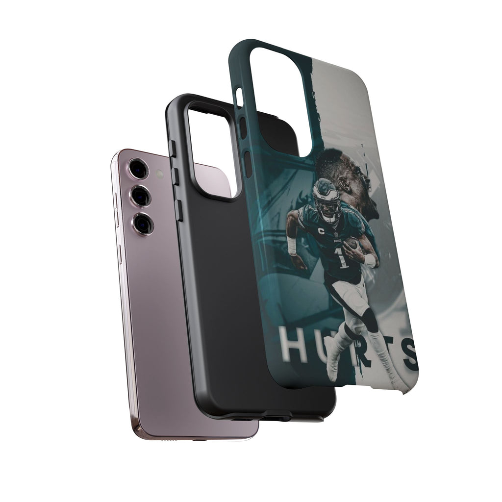 Jalen Hurts Eagles Football Tough Cases for iPhones, Samsung, and Pixel