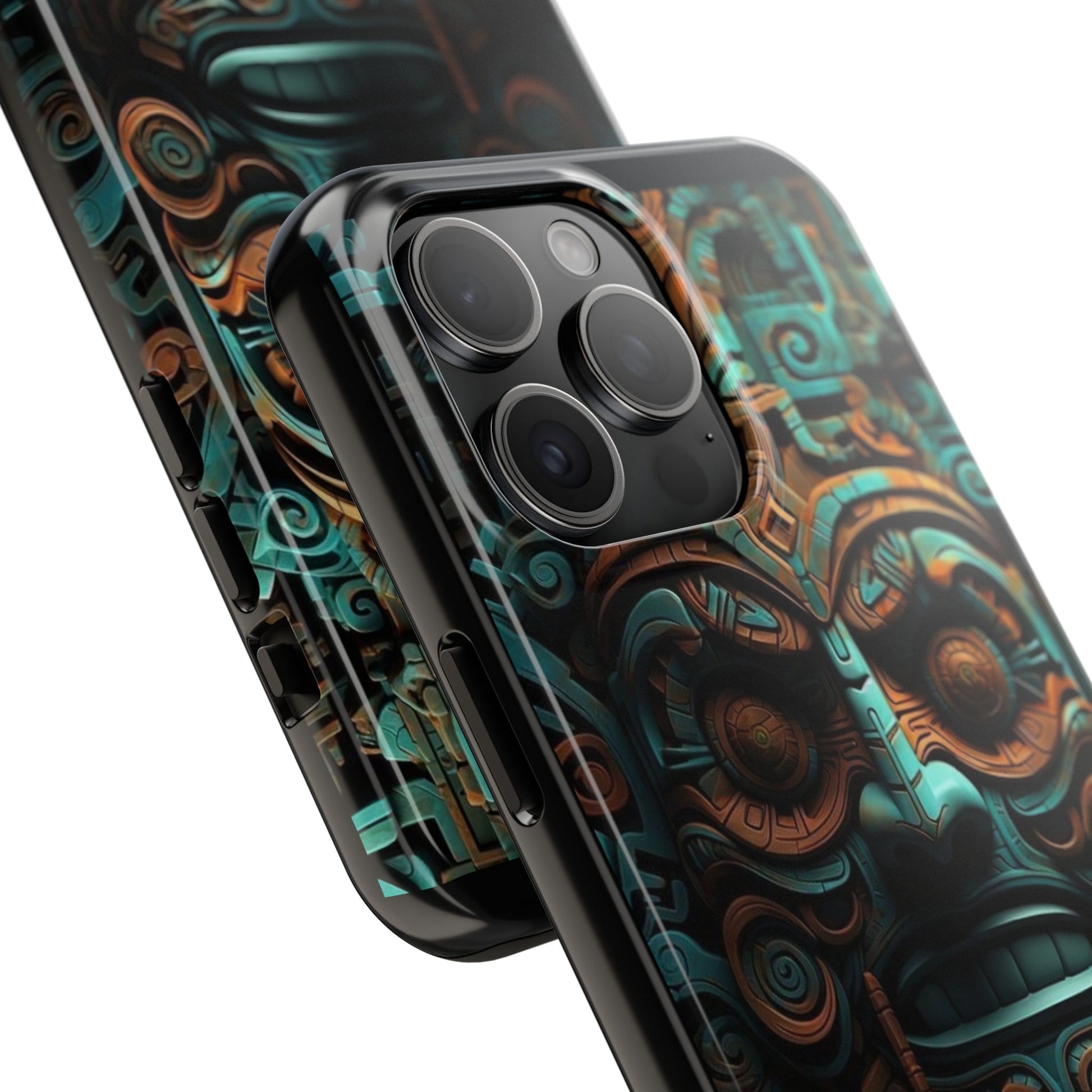 Aztecs Sculpture Inspired Phone Cases for Iphones & Samsung Phones