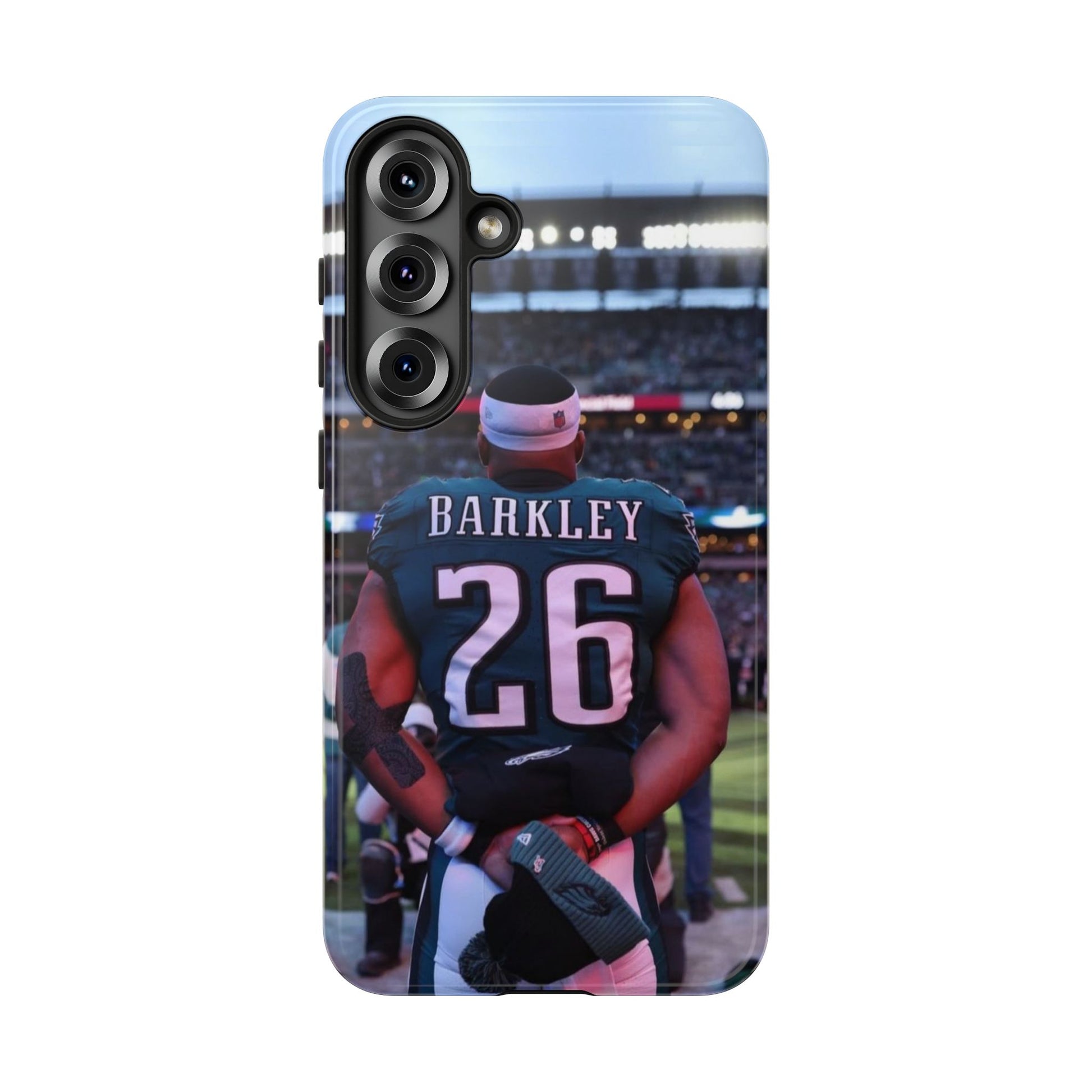 Eagles Football Saquon Barkley Tough Cases for iPhones, Samsung, and Pixel
