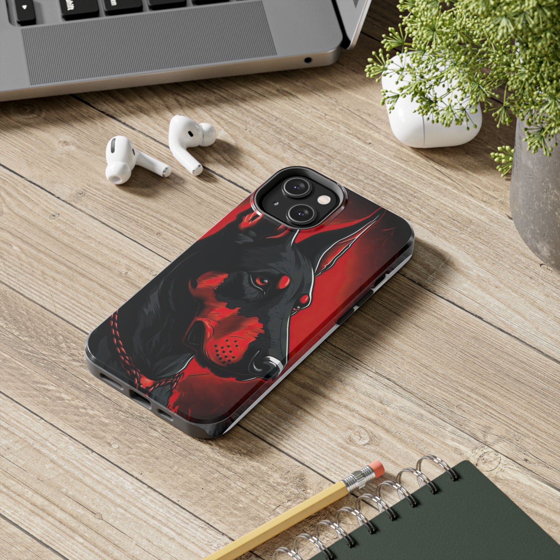 Doberman Pincher Theme Phone Cases for Iphones & Samsung Phones