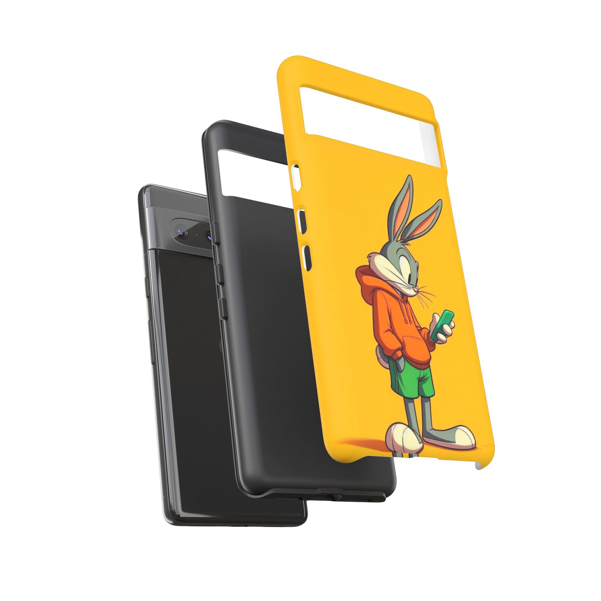 Bugs Bunny Tough Cases for iPhones, Samsung, and Pixel