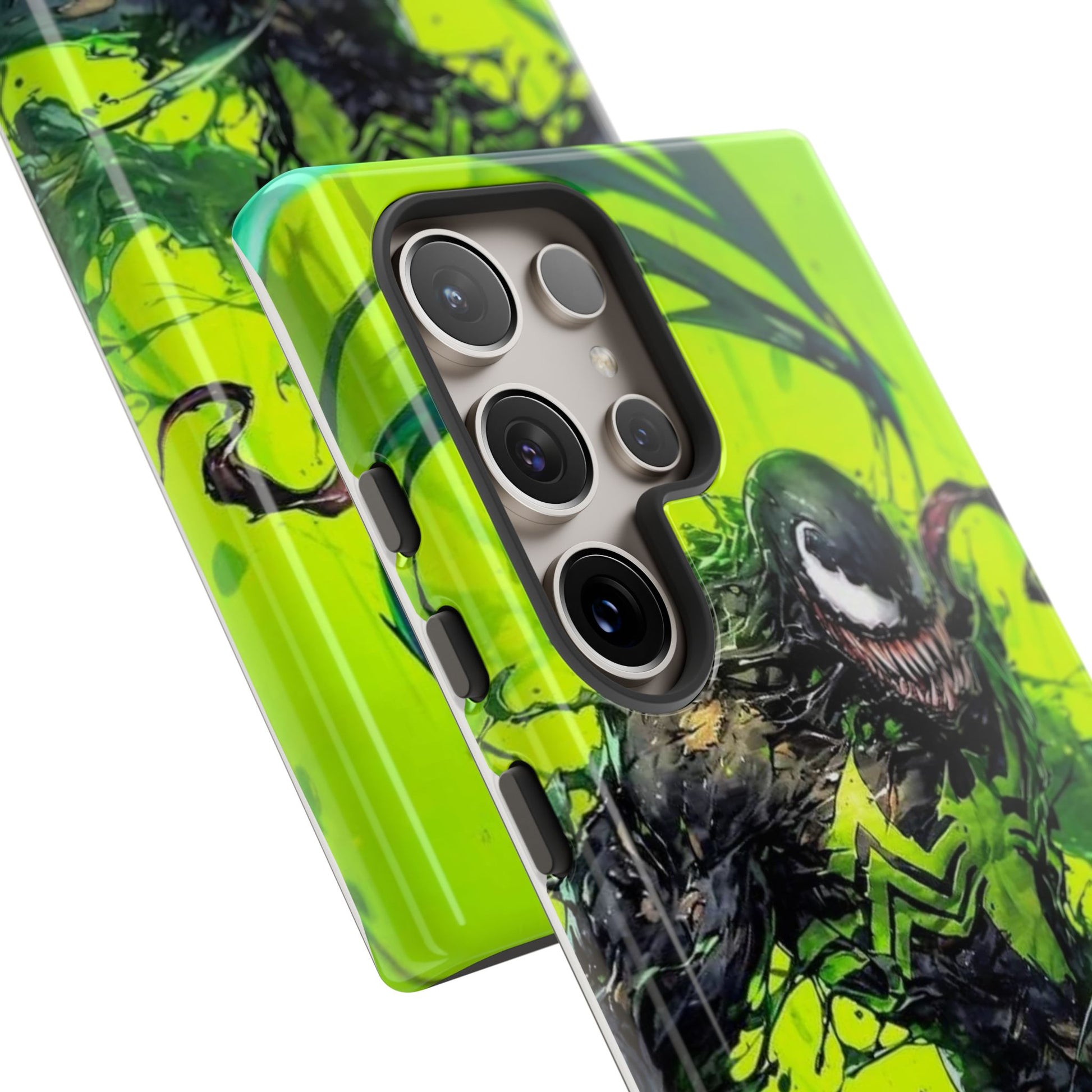 Evil Venom Phone Case, Tough Cases, Marvel Comics Phone for iPhones, Samsung, and Pixel