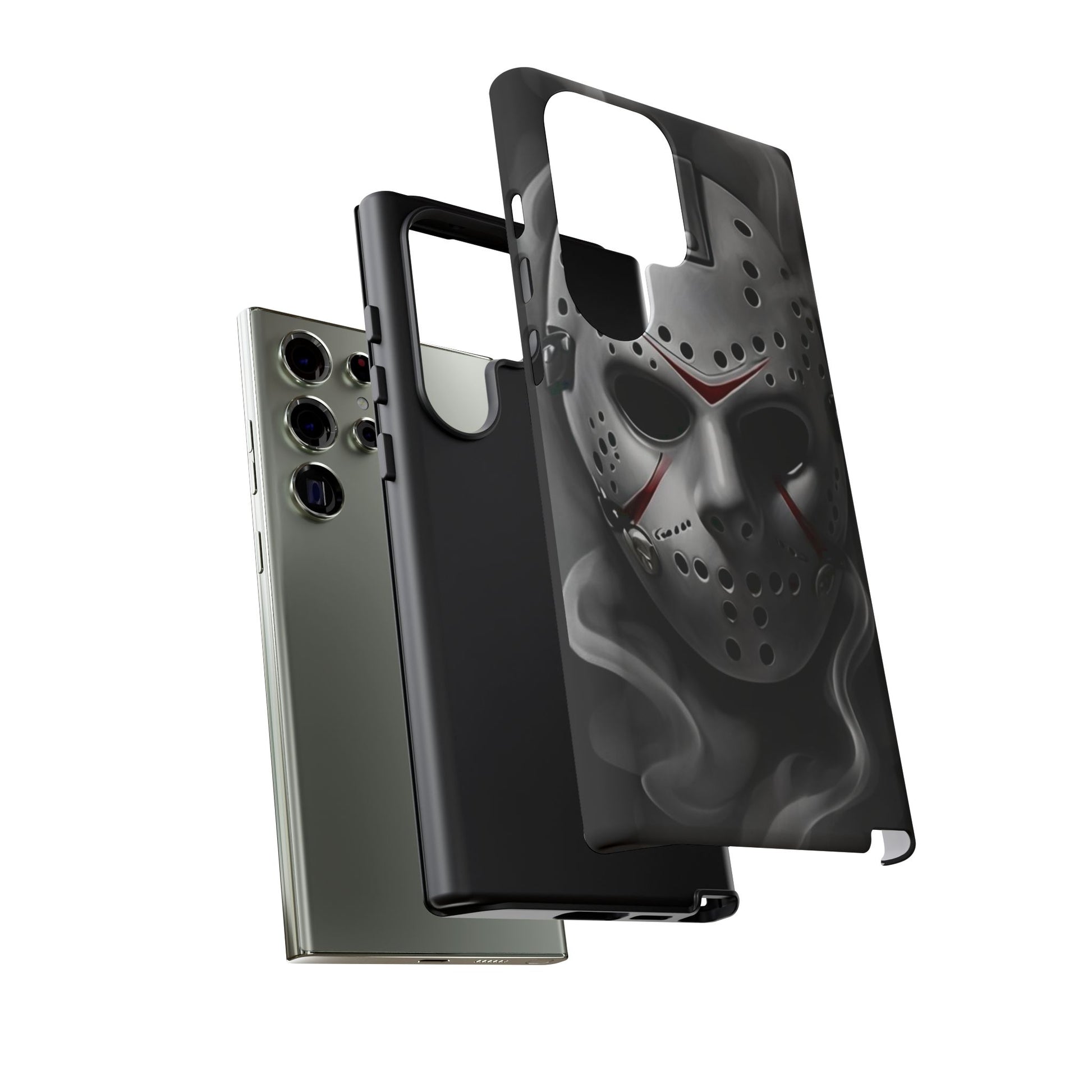 Friday the 13th Jason's Mask Tough Cases for iPhones, Samsung, and Pixel