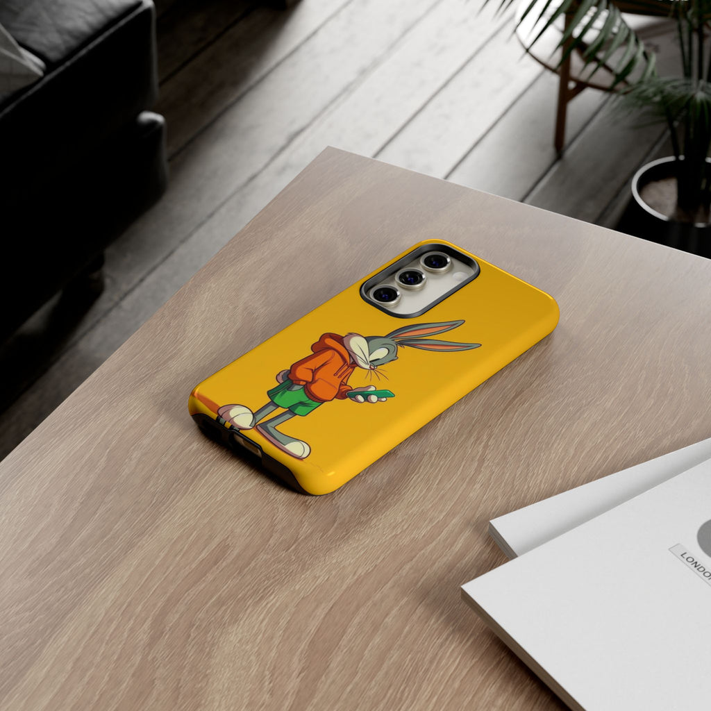 Bugs Bunny Tough Cases for iPhones, Samsung, and Pixel