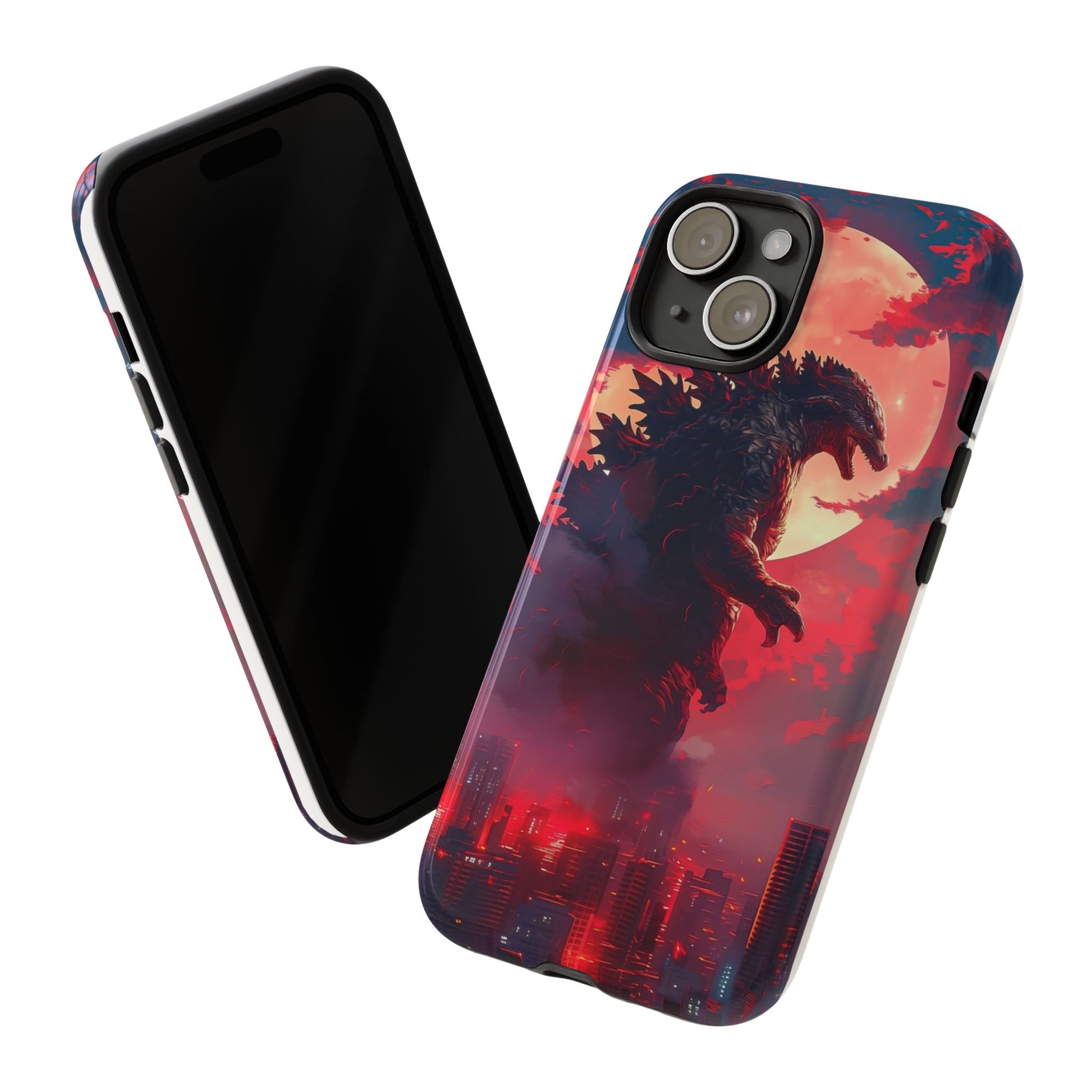 King of Monsters Godzilla Tough Phone Cases for iPhones, Samsung, and Pixel
