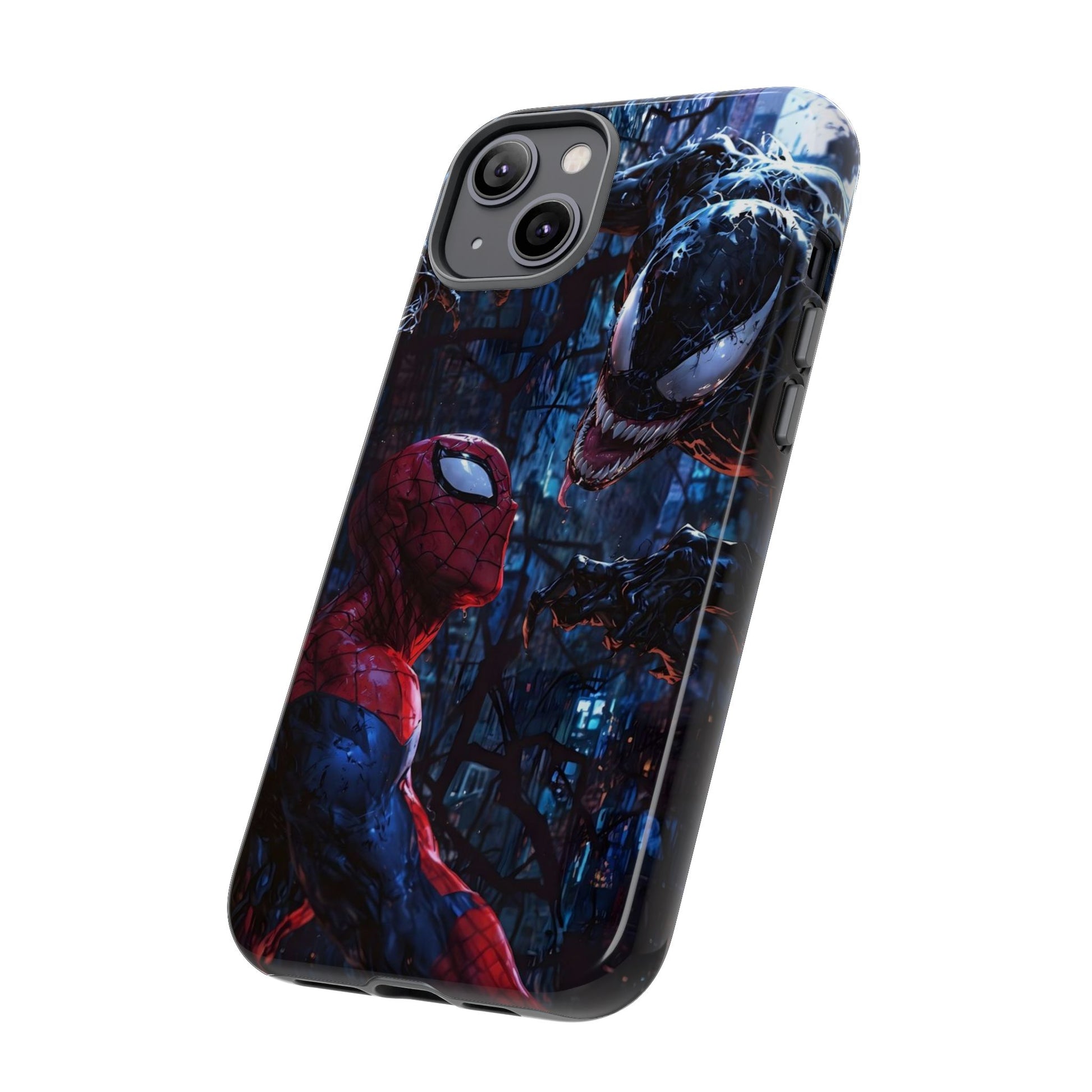 Venom x Spiderman Phone Case, Tough Cases for iPhones, Samsung, and Pixel