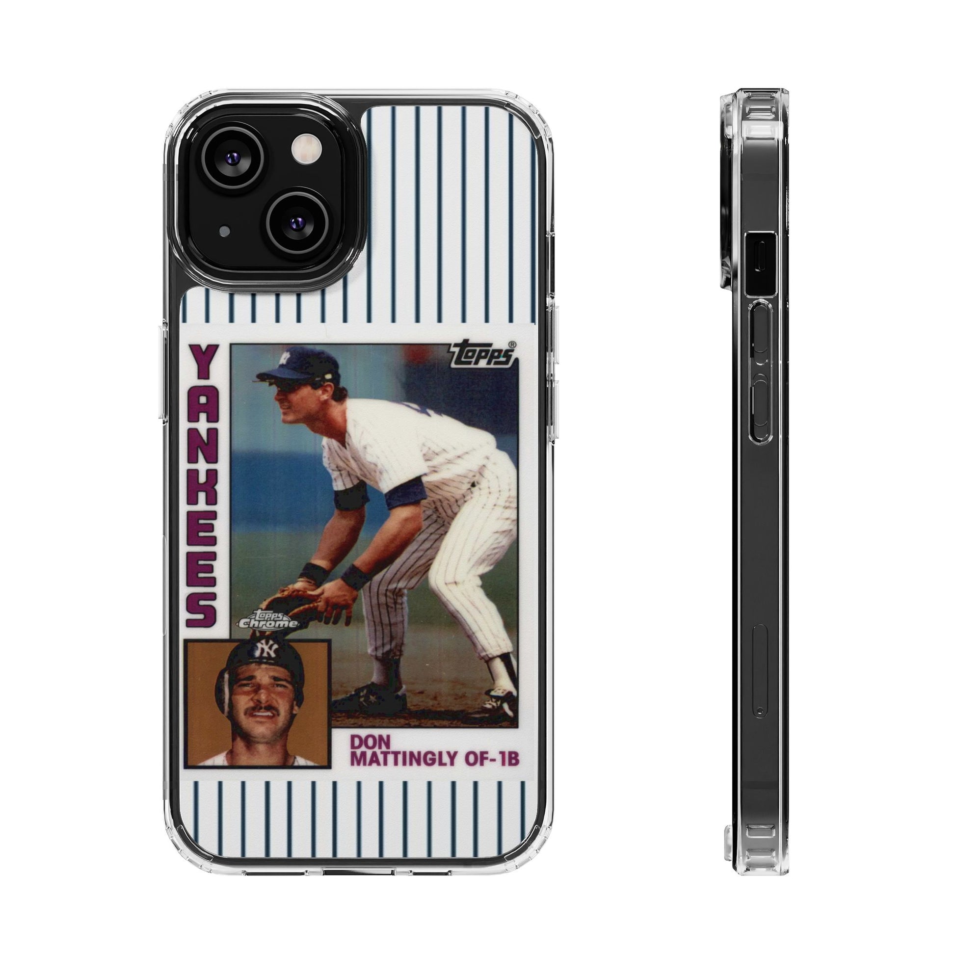 Mattingly Rookie Card Baseball inspired Protective Iphone and Samsung case