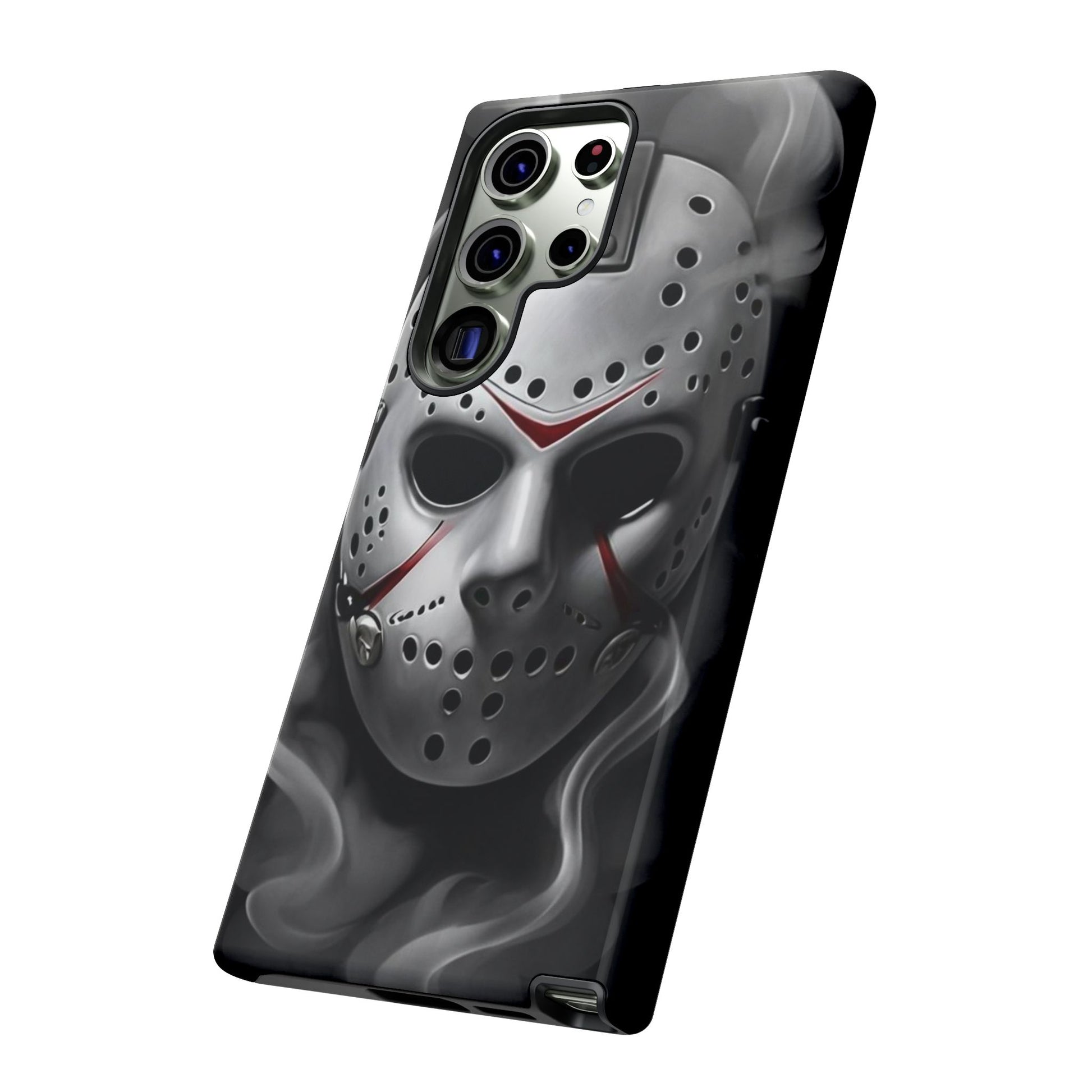 Friday the 13th Jason's Mask Tough Cases for iPhones, Samsung, and Pixel