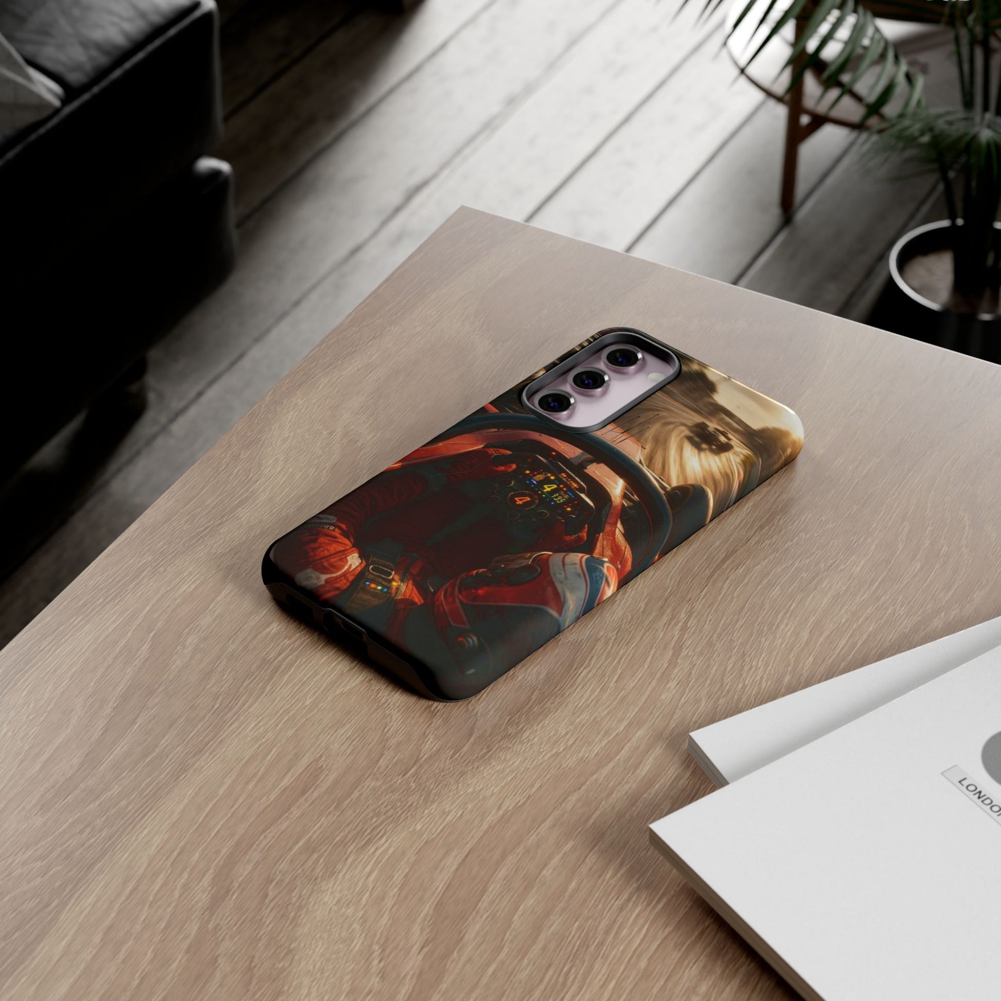 Formula 1 Cockpit Phone Case, Tough Cases for iPhones, Samsung, and Pixel