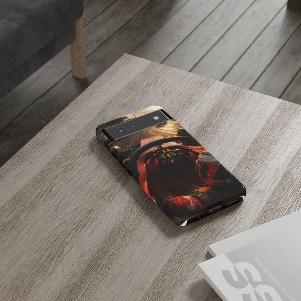 Formula 1 Cockpit Phone Case, Tough Cases for iPhones, Samsung, and Pixel
