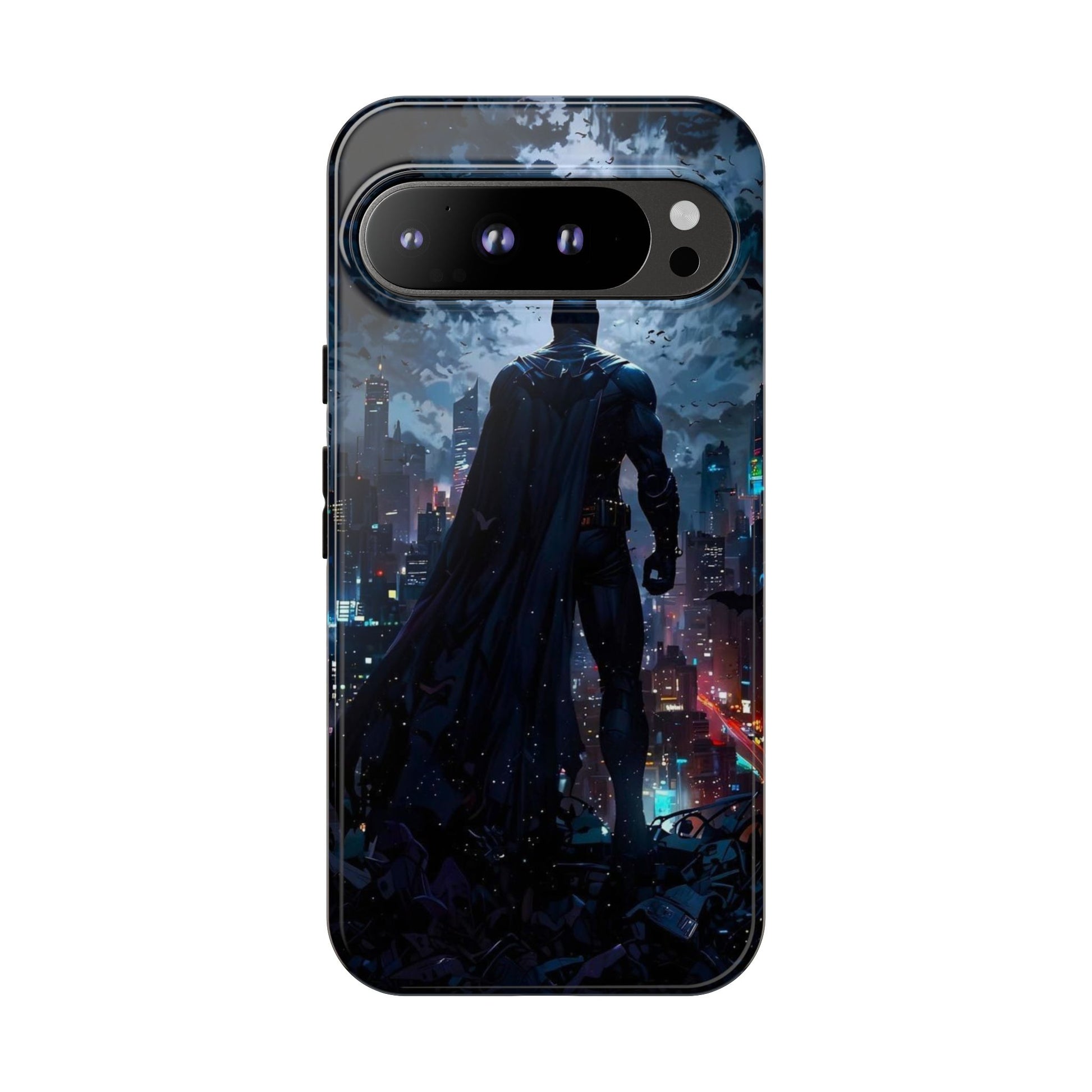 Gotham City Batman Tough Cases for iPhones, Samsung, and Pixel