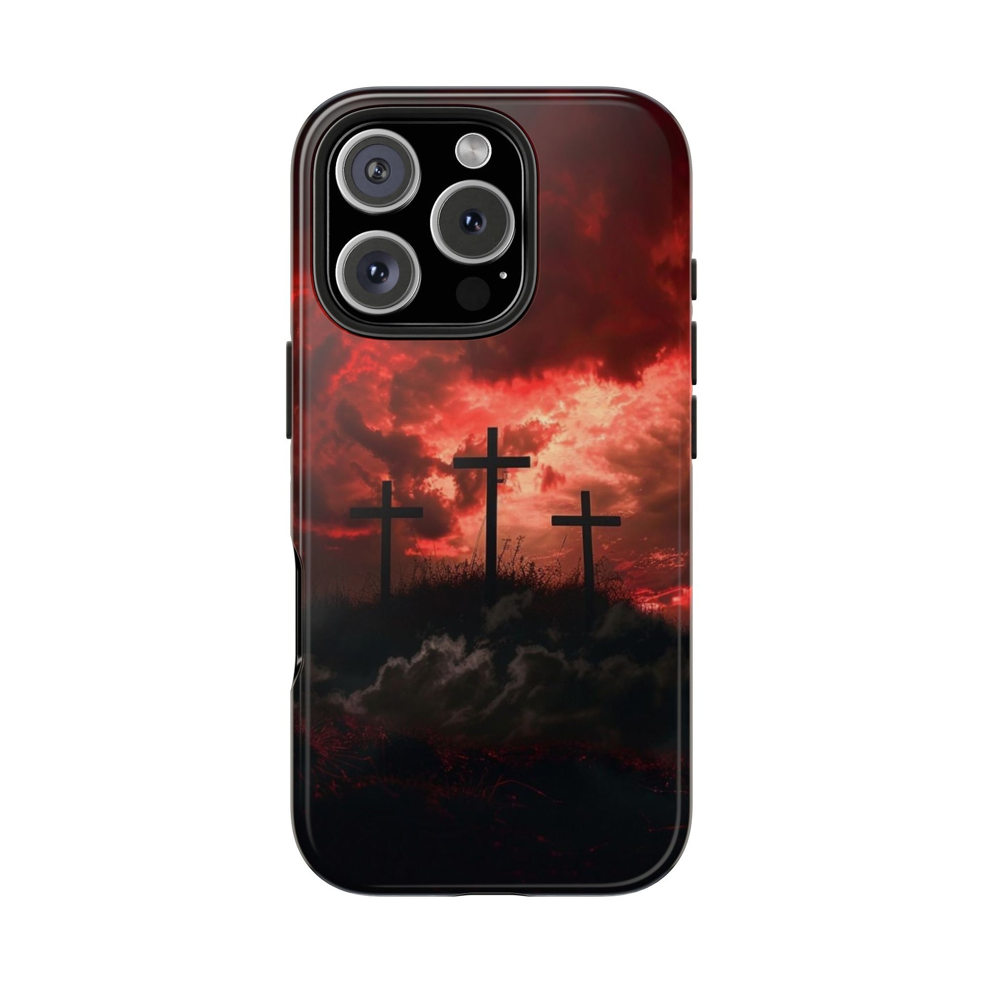 Crosses at Golgotha Christian Cases for iPhones & Samsung Phones