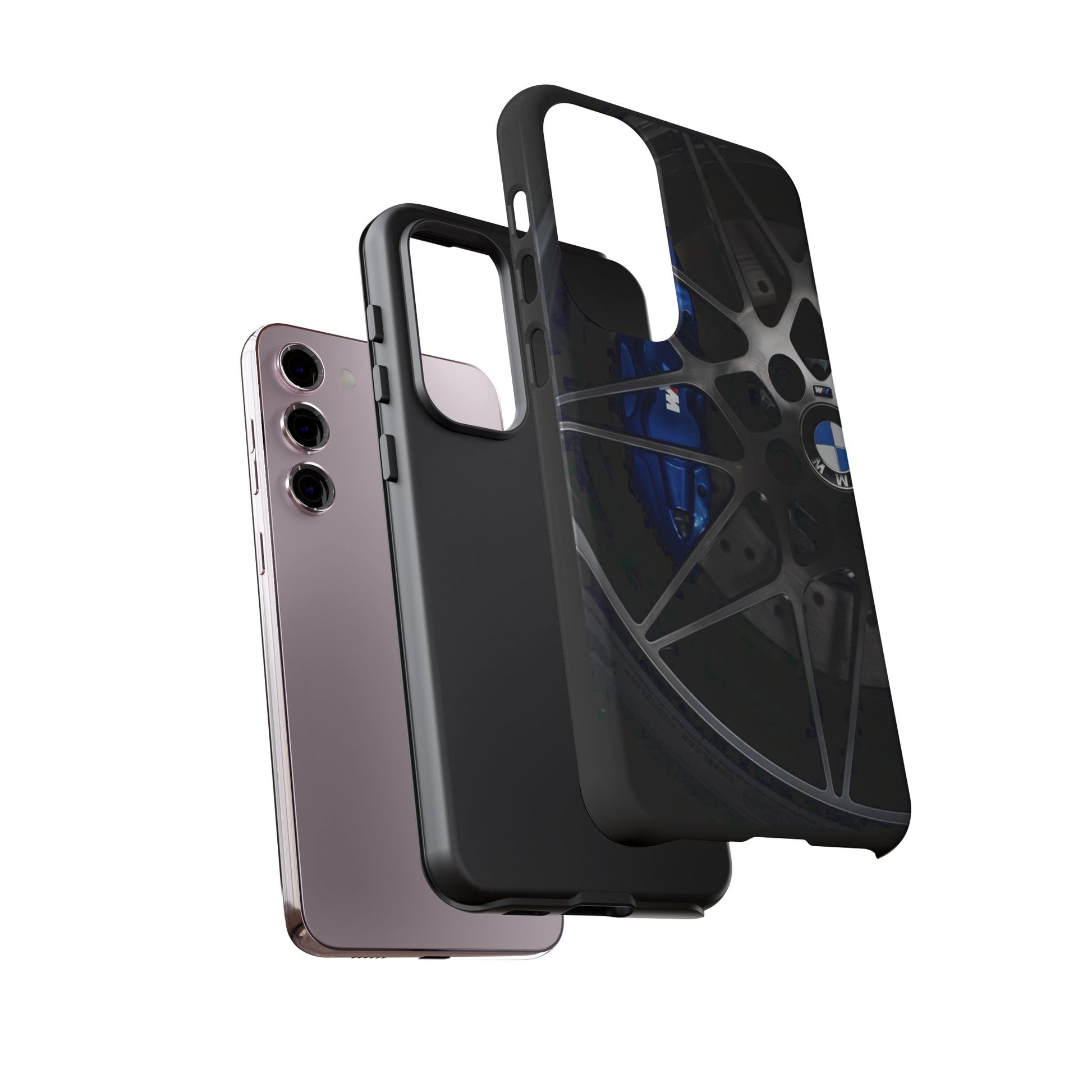 BMW M3 Racing Wheels Tough Cases for iPhones, Samsung, and Pixel