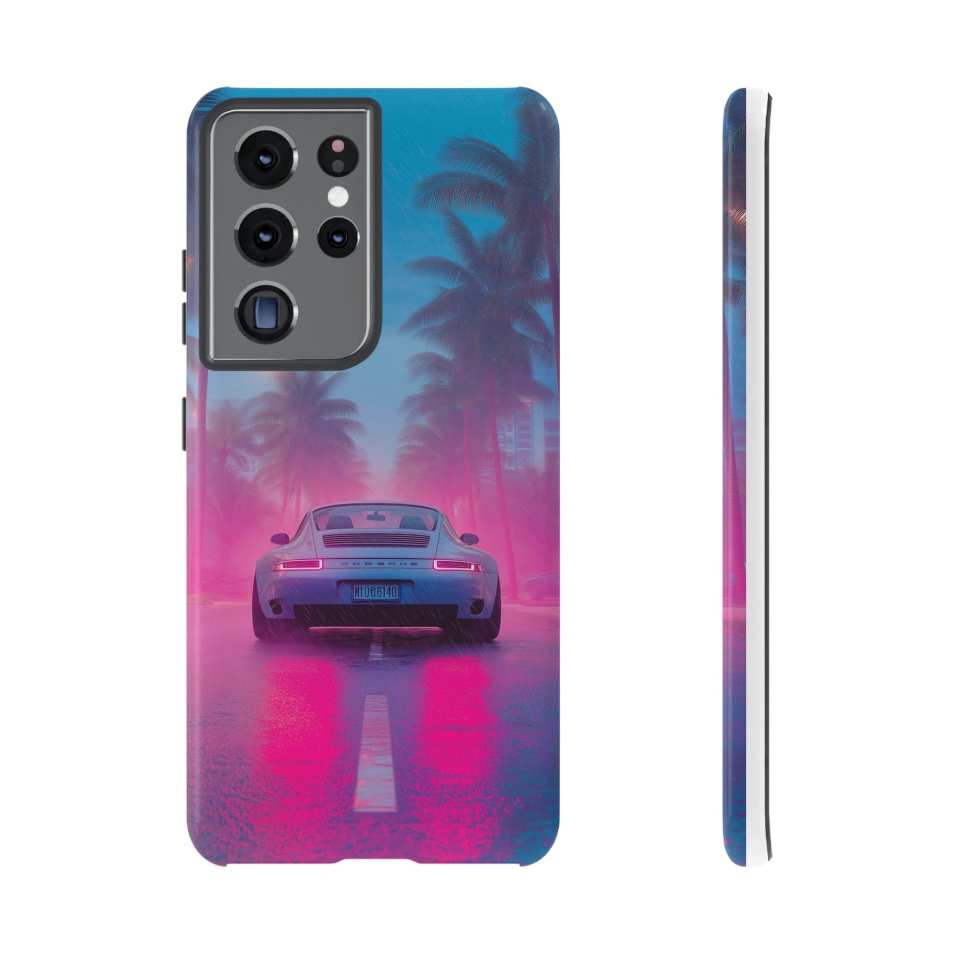 Miami Vice Porsche Phone Case for iPhone, Samsung Galaxy, & Pixel Phones