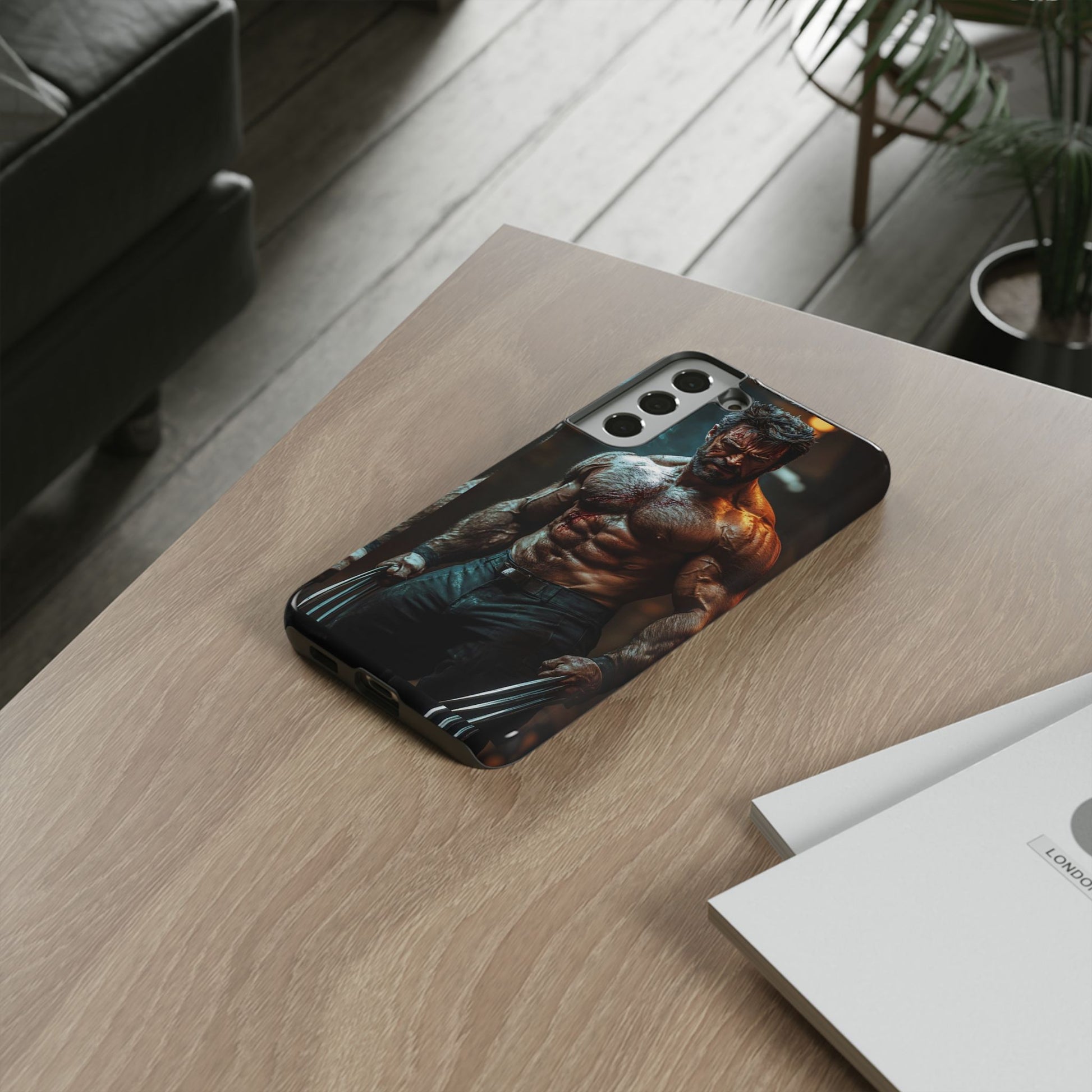 Marvel's Logan Wolverine Tough Cases for iPhones, Samsung, and Pixel