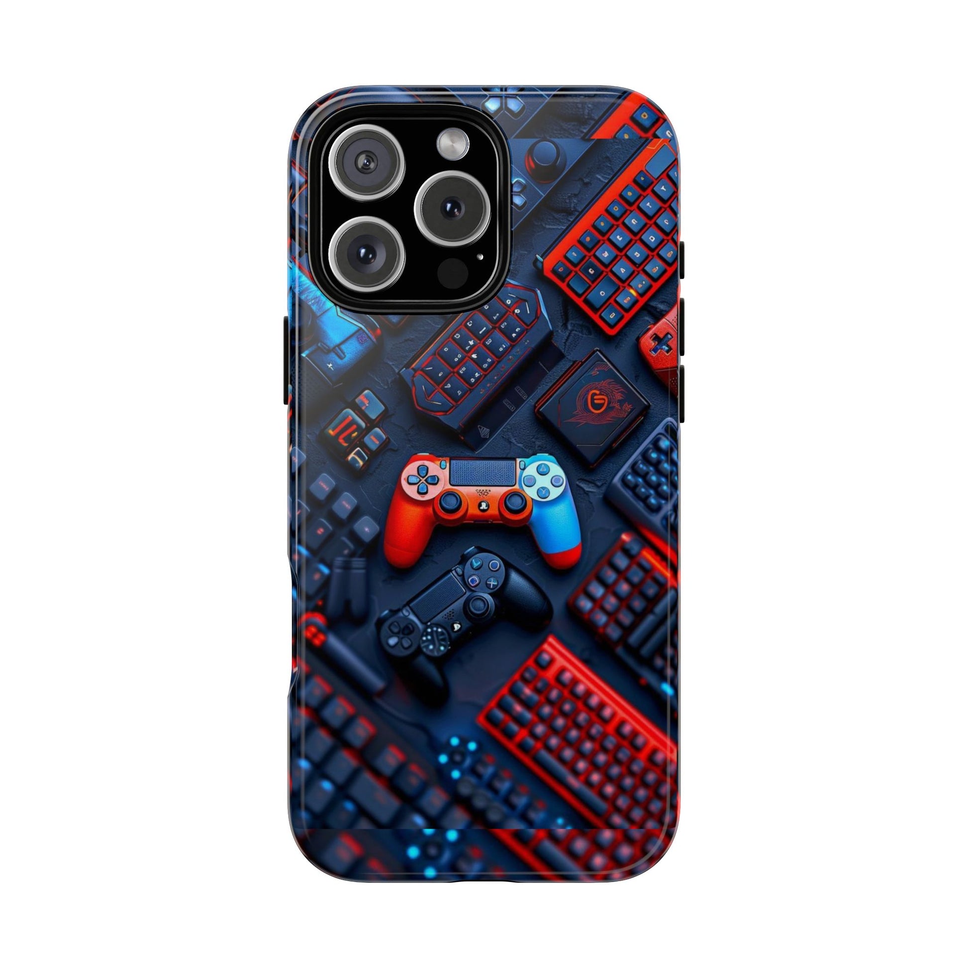 Gamer Themed Controllers Tough Cases for iPhones, Samsung, and Pixel