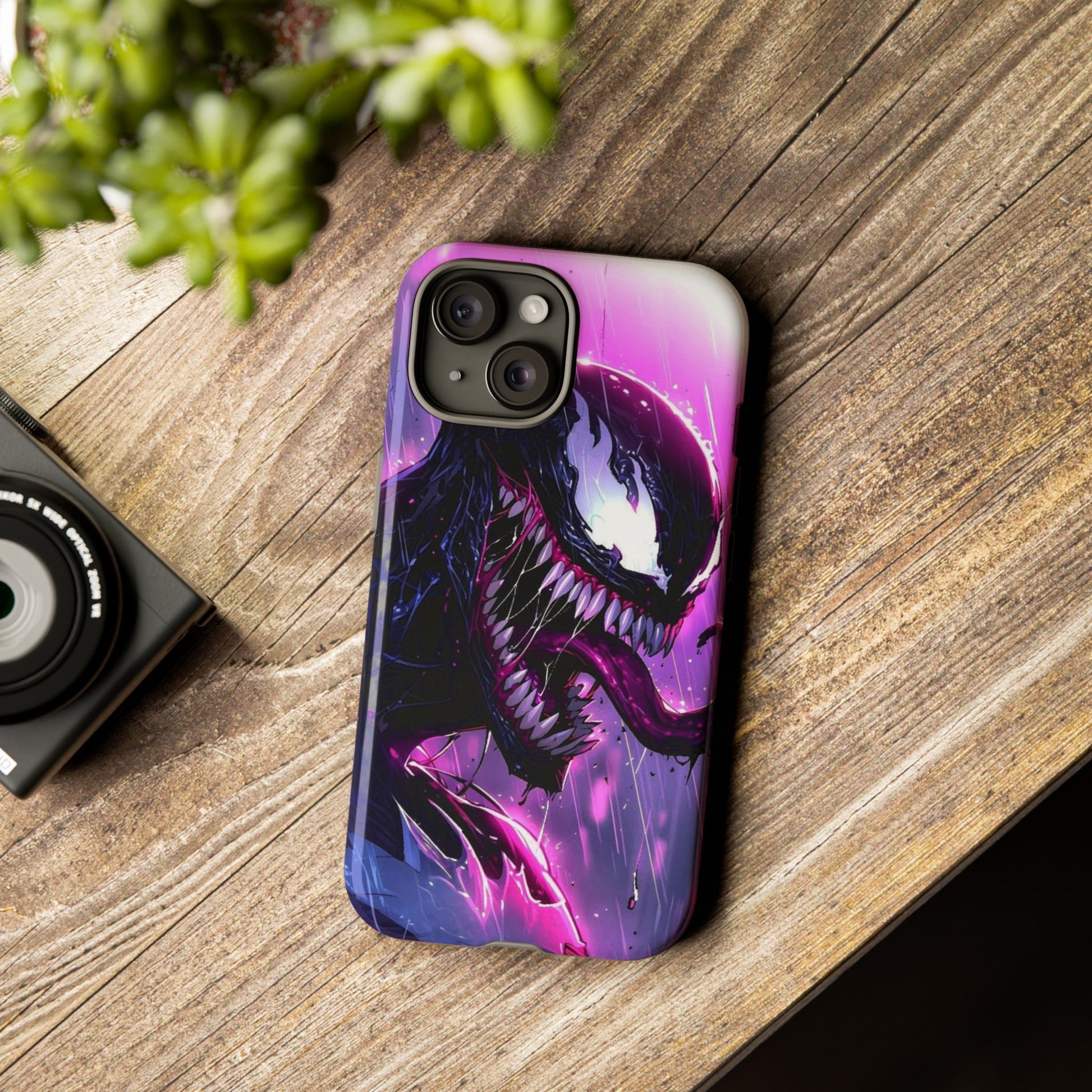 Marvel's Venom Phone Case, Tough Cases, Marvel Comics Phone for iPhones, Samsung, and Pixel