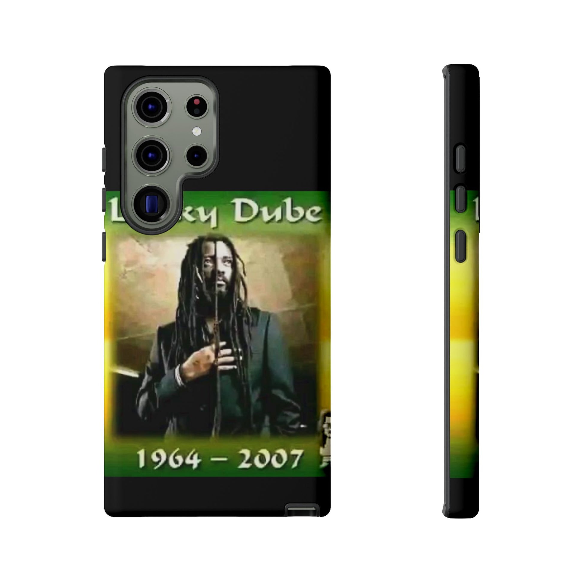 Lucky Dube Tough Cases for iPhones, Samsung, and Pixel