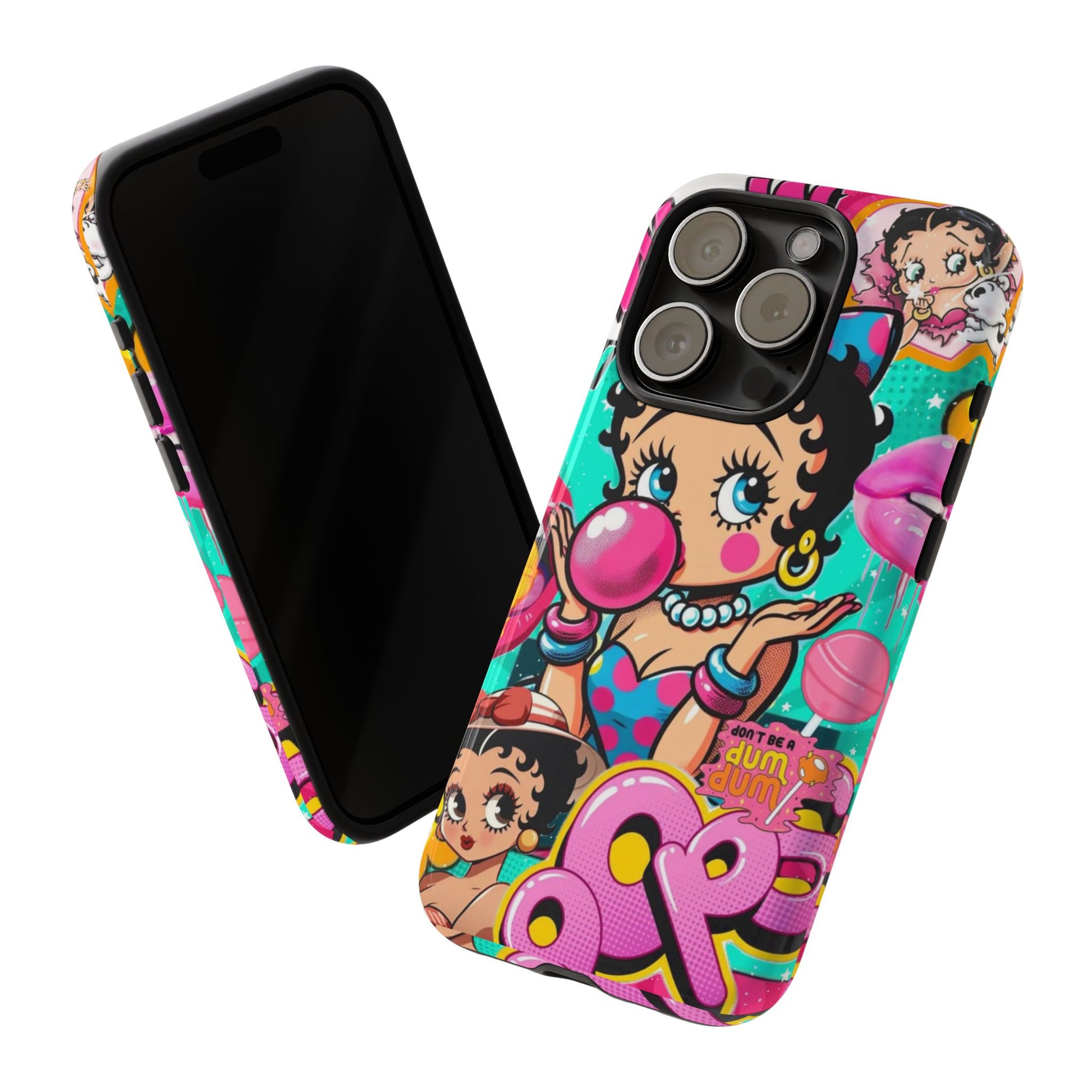 Betty Boop Comic Strip Phone Case for iPhone, Samsung Galaxy, & Pixel Phones