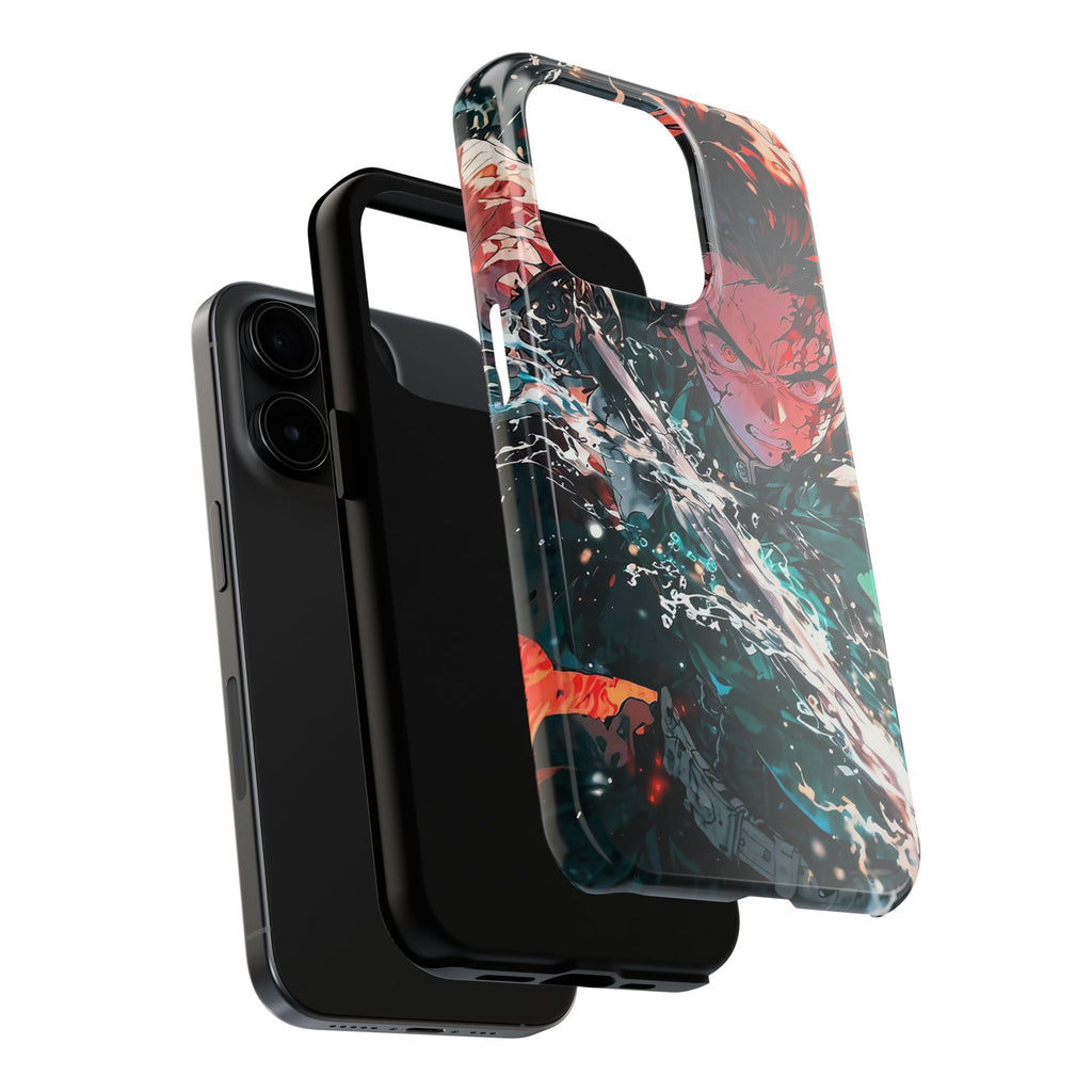 Demon Slayer Tanjiro Art Phone Case for iPhone & Samsung Galaxy Phones