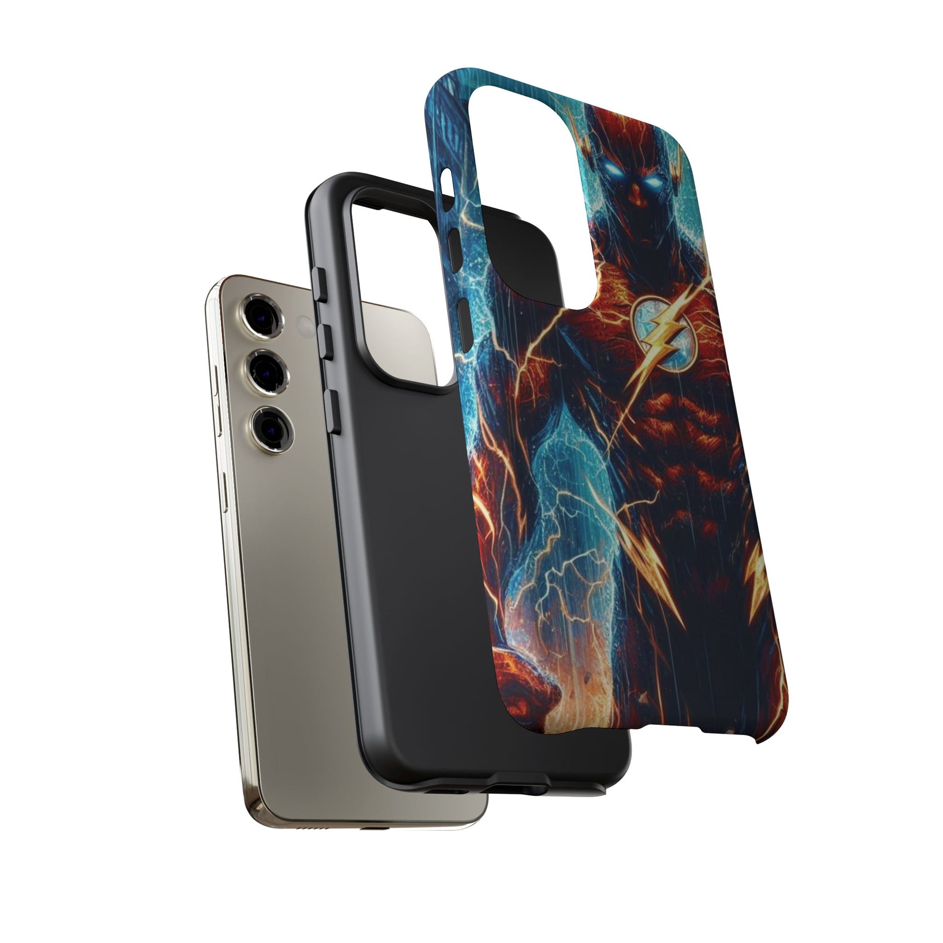 DC Comics The Flash Phone Case, Tough Cases for iPhones, Samsung, and Pixel