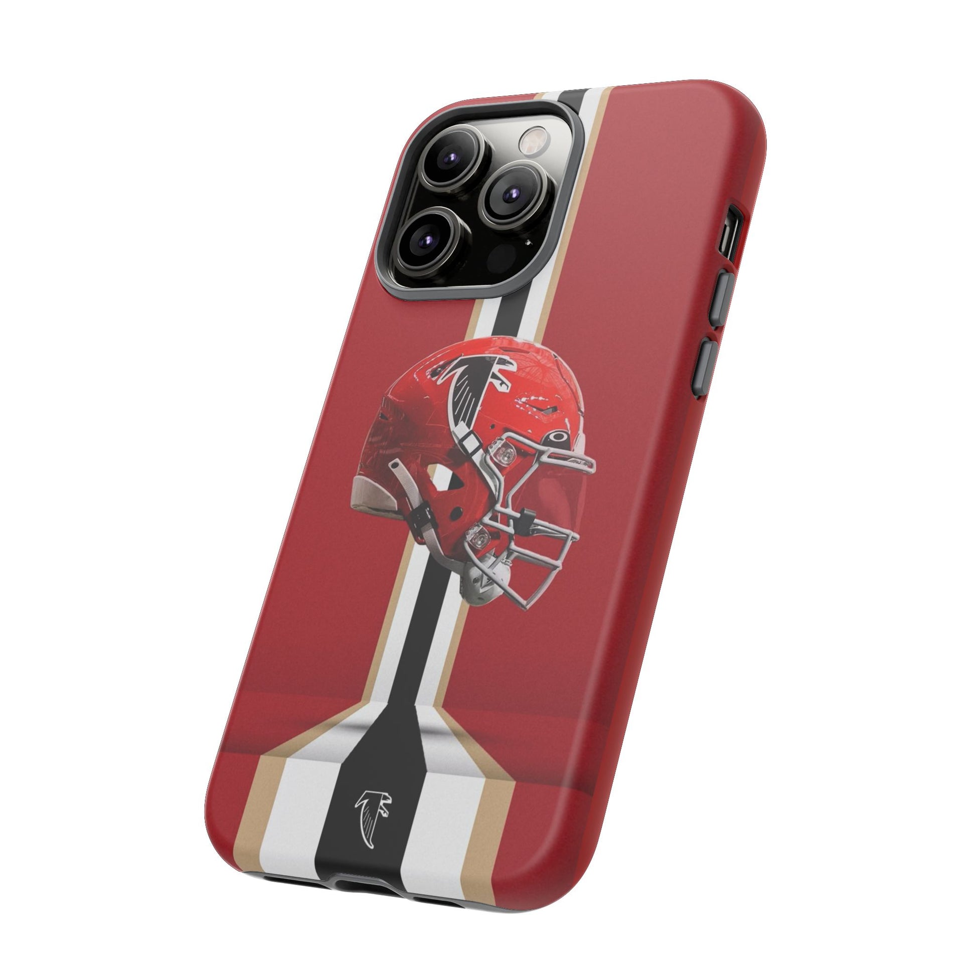 Atlanta Falcons Football Helmet Logo Tough Cases for iPhones, Samsung, and Pixel