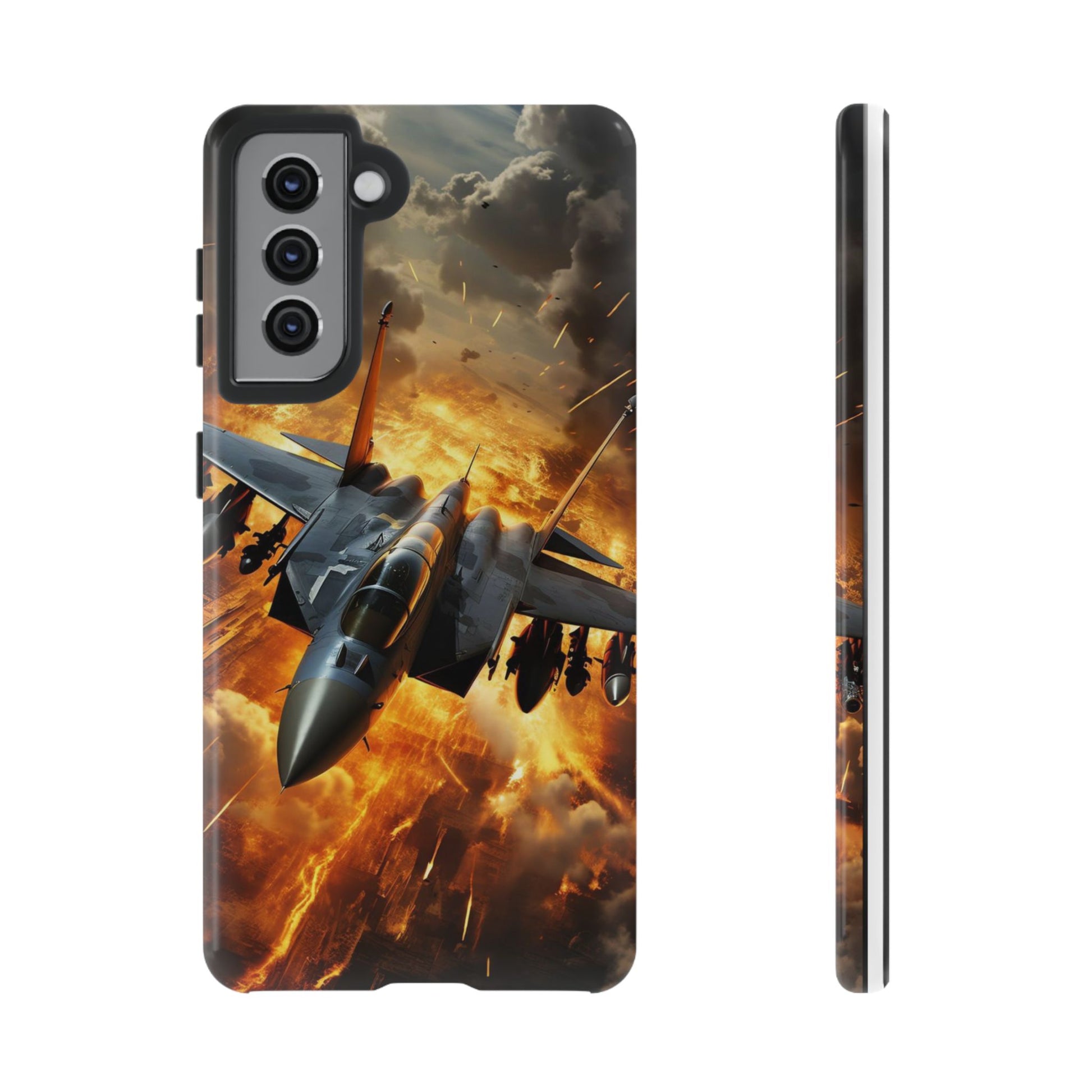 F-15 Fighter Jet Tough Cases for iPhones, Samsung, and Pixel