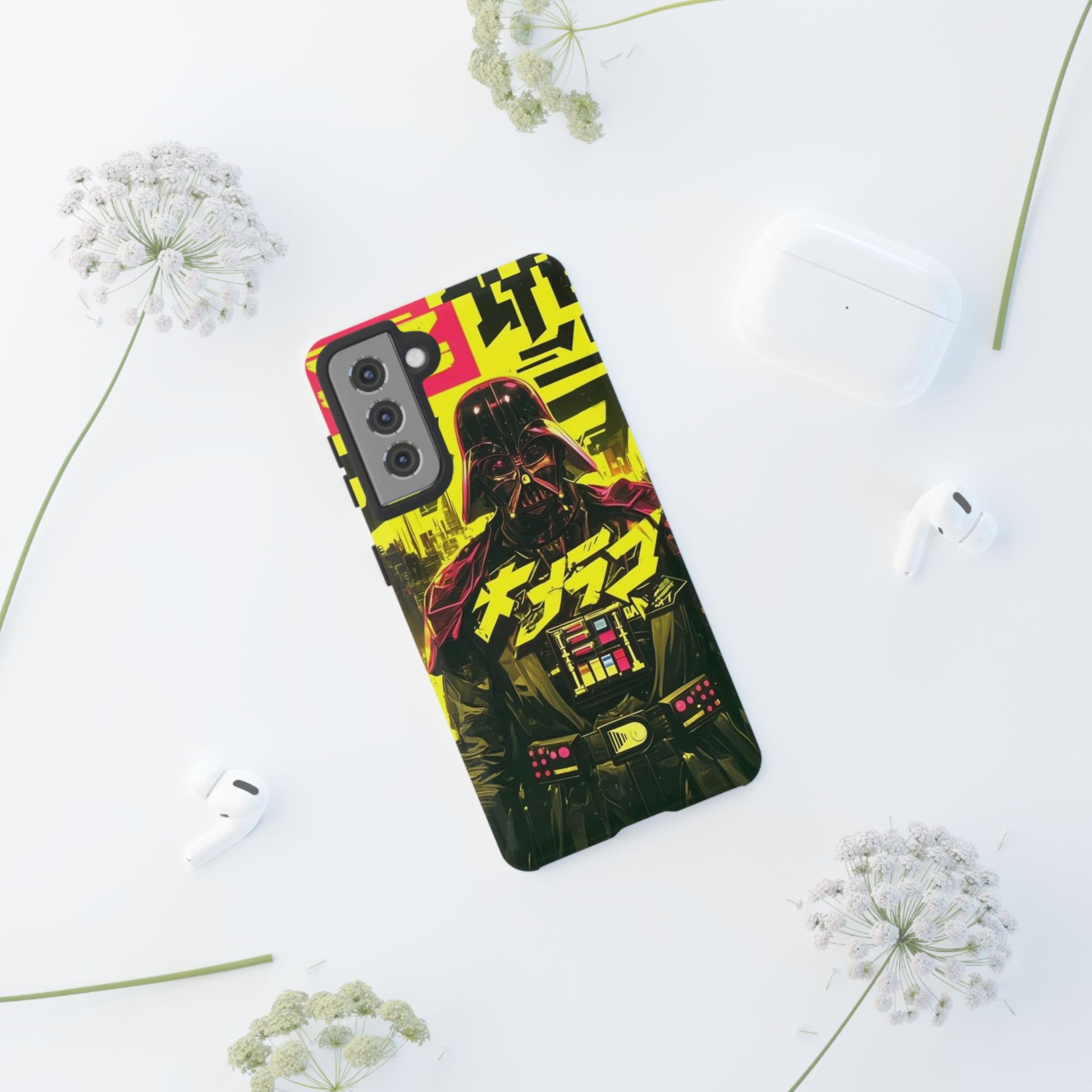 Cyberpunk X Vader Tough Cases for iPhones, Samsung, and Pixel