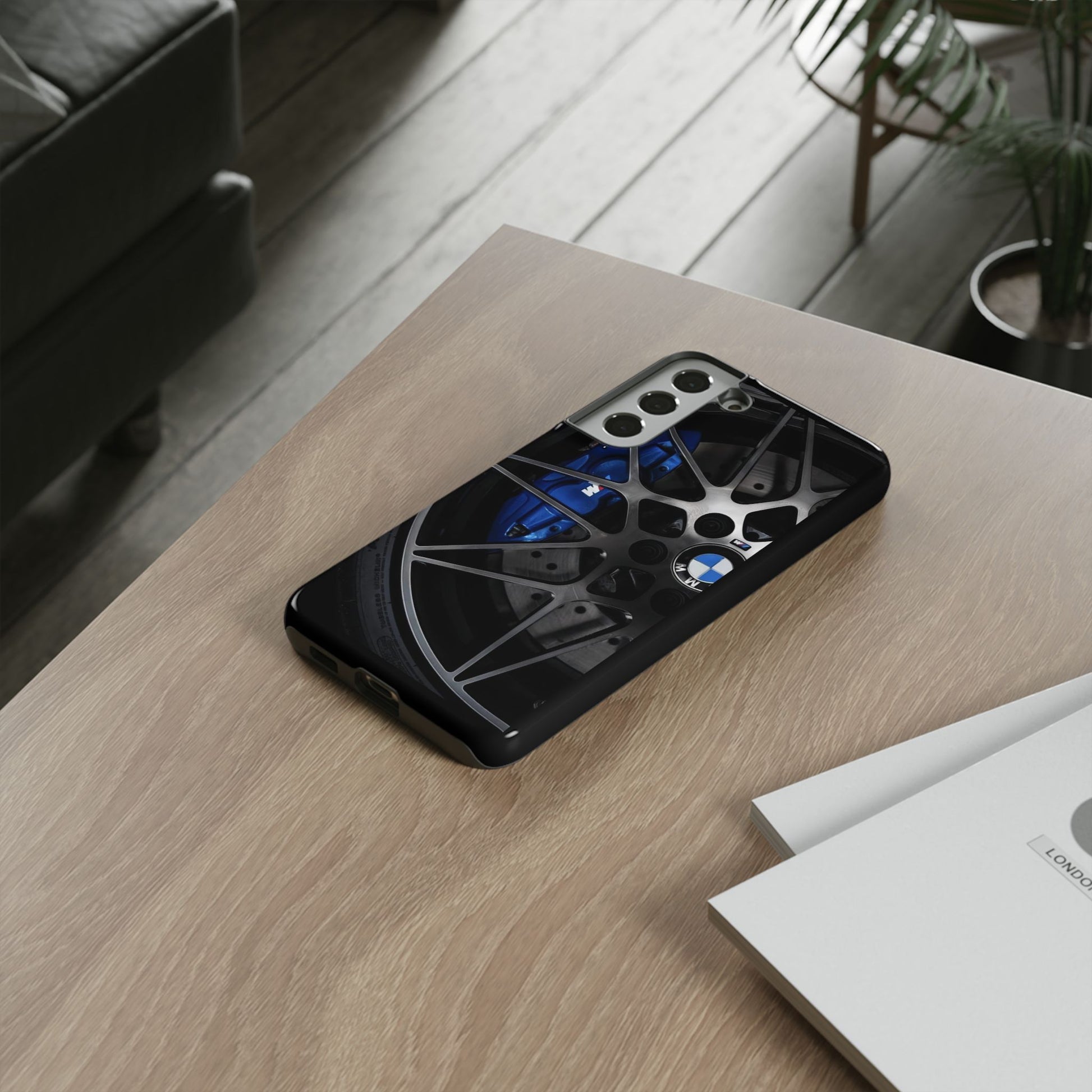 BMW M3 Racing Wheels Tough Cases for iPhones, Samsung, and Pixel