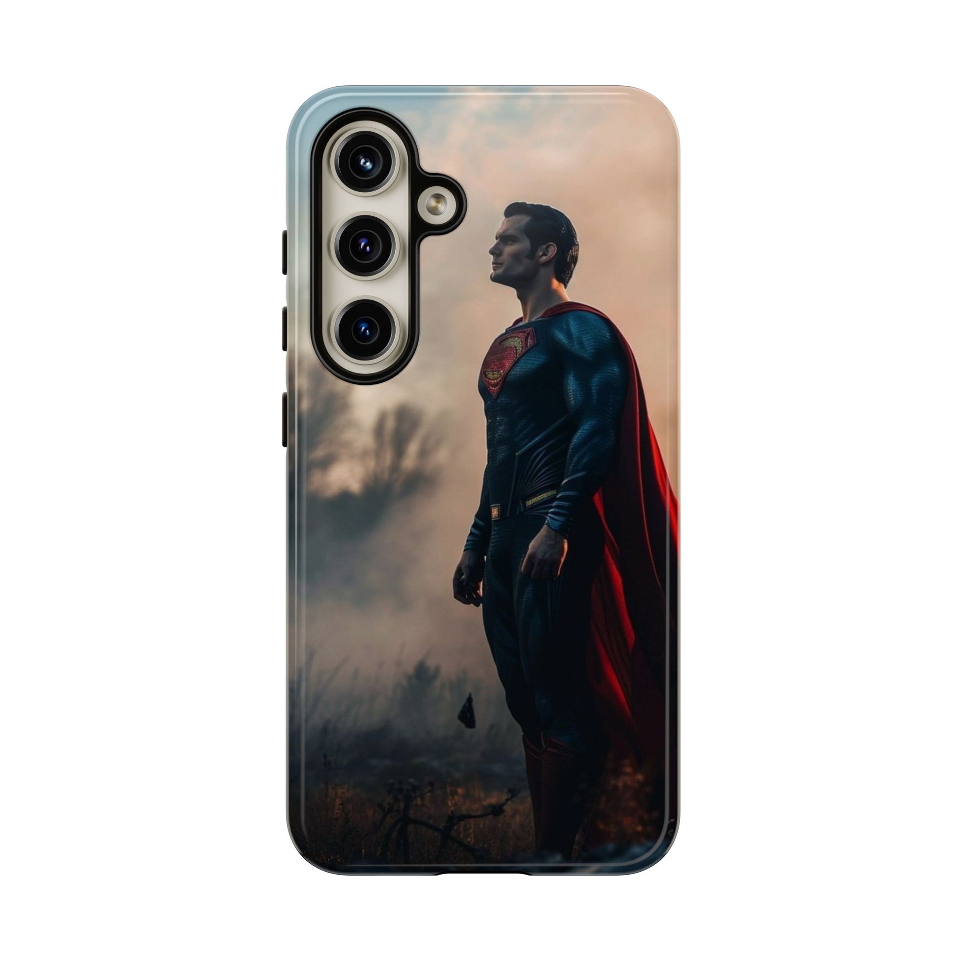 Henry Cavil Superman Tough Cases for iPhones, Samsung, and Pixel