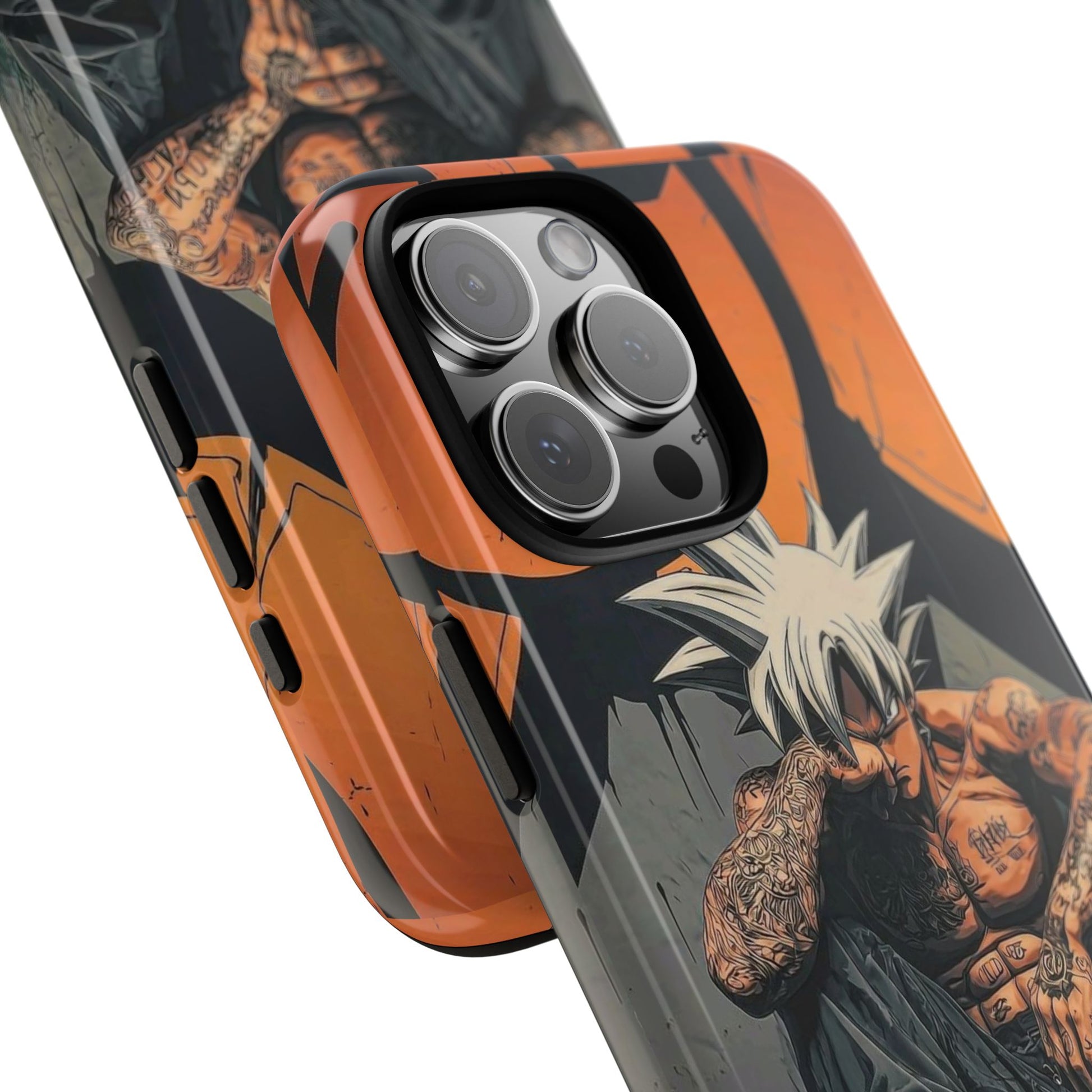 Anime DBZ Thug Tough Cases for iPhones, Samsung, and Pixel
