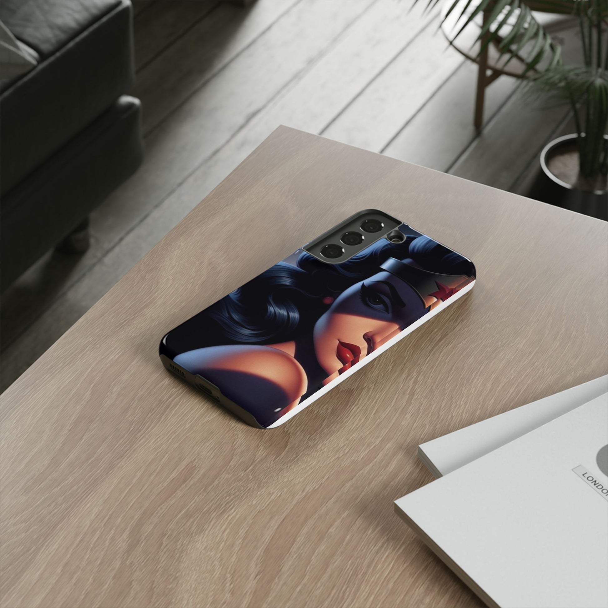 Classic Comics Wonder Woman Tough Cases for iPhones, Samsung, and Pixel