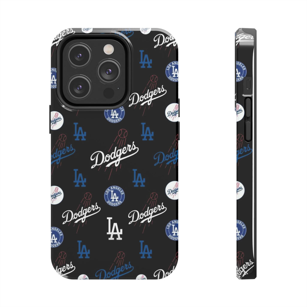 Dodgers Baseball Pattern Phone Cases for Iphones & Samsung Phones Durable