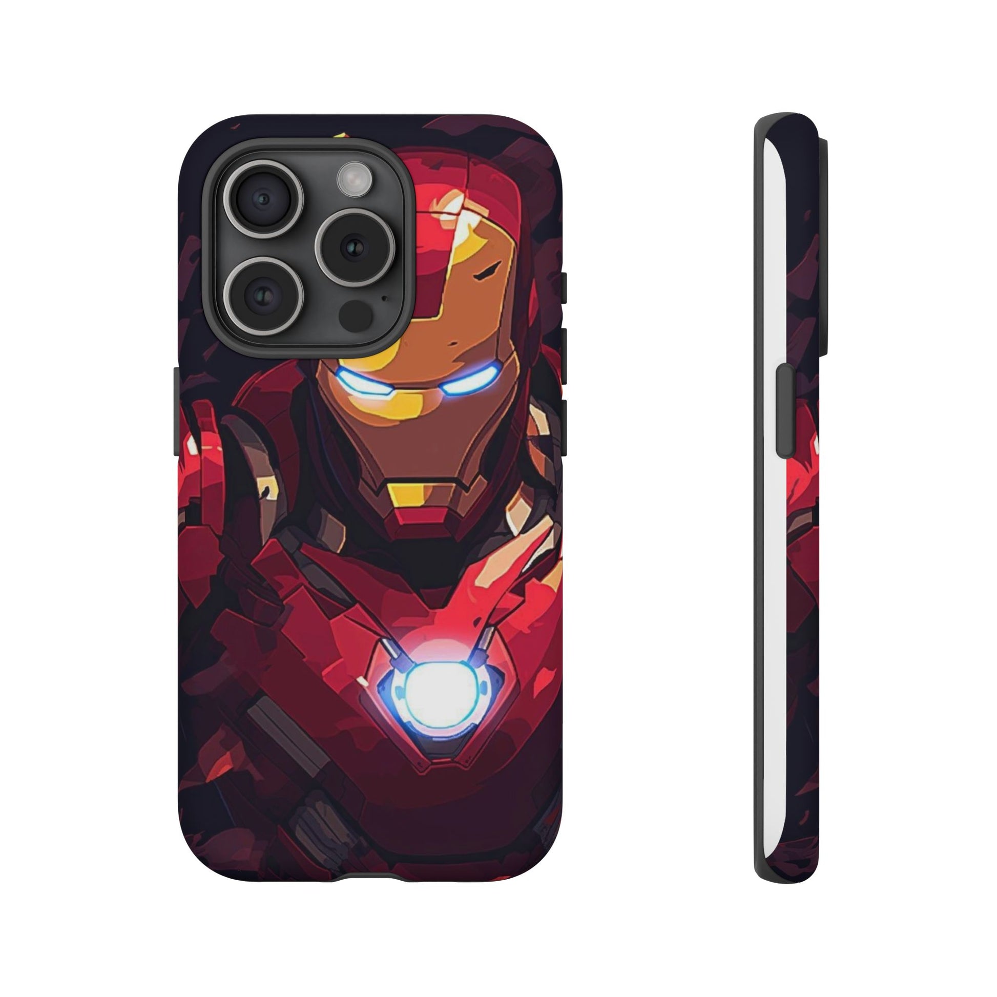 Invincible Iron Man Tough Cases for iPhones, Samsung, and Pixel
