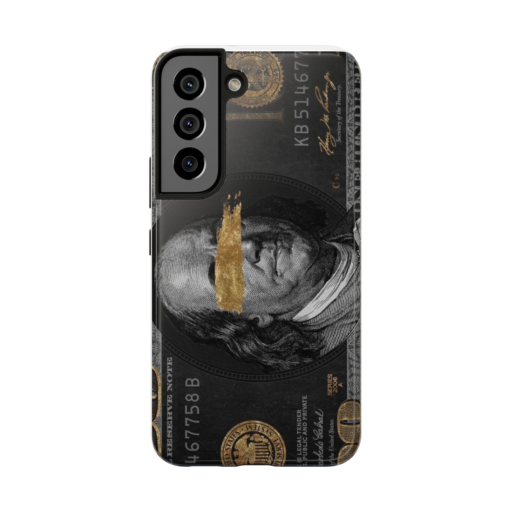 Hundred Dollar Bill Phone Cases for Iphones & Samsung Durable