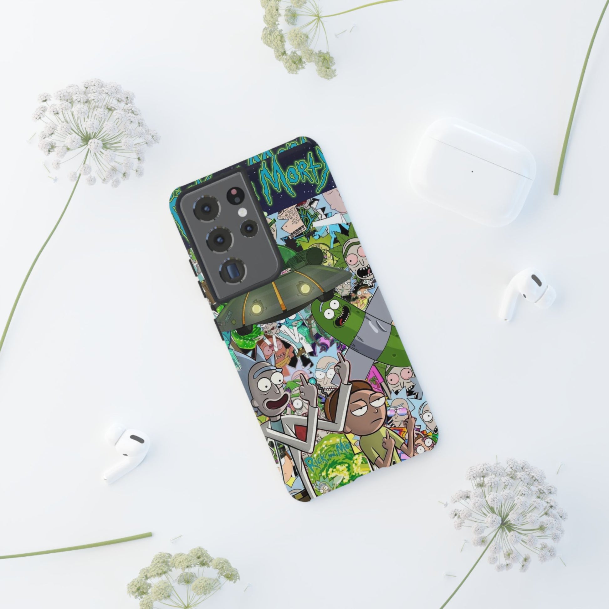 Rick and Morty Phone Case, Tough Cases for iPhones, Samsung, and Pixel